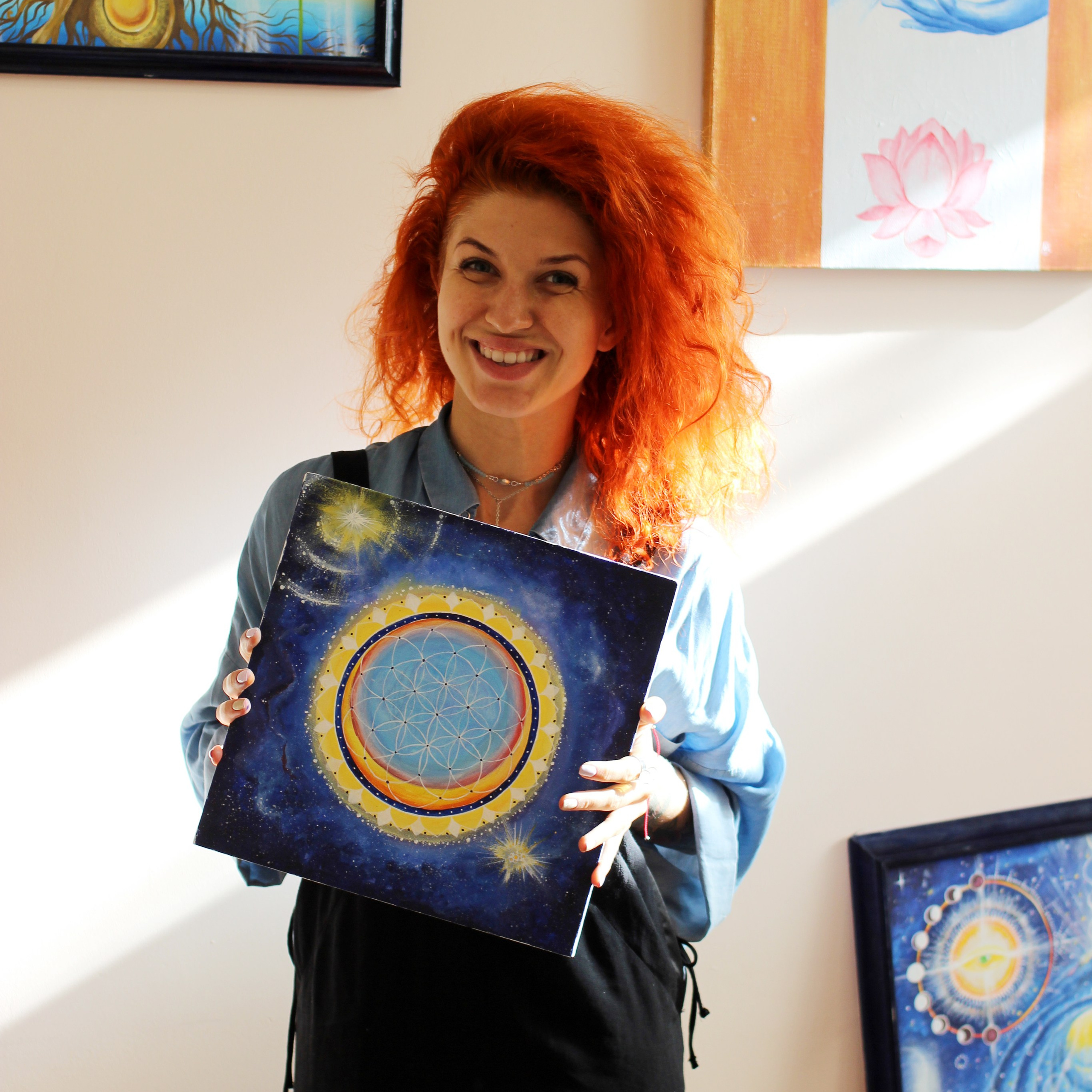 Обучение рисованию в Москве, живопись акрилом