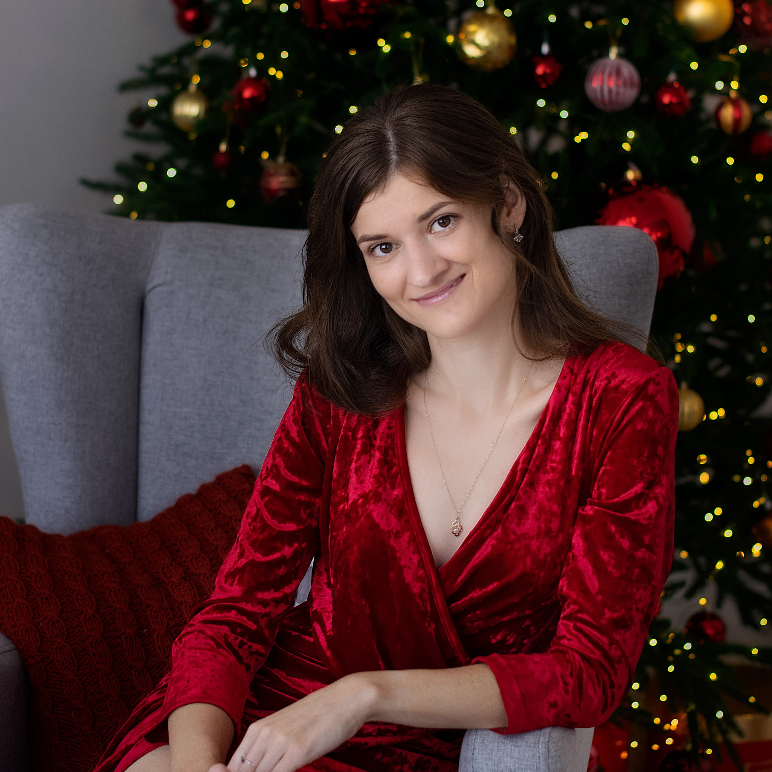 Новогодняя съемка в студии. Семейный и детский фотограф в Краснодаре Татьяна Голобокова