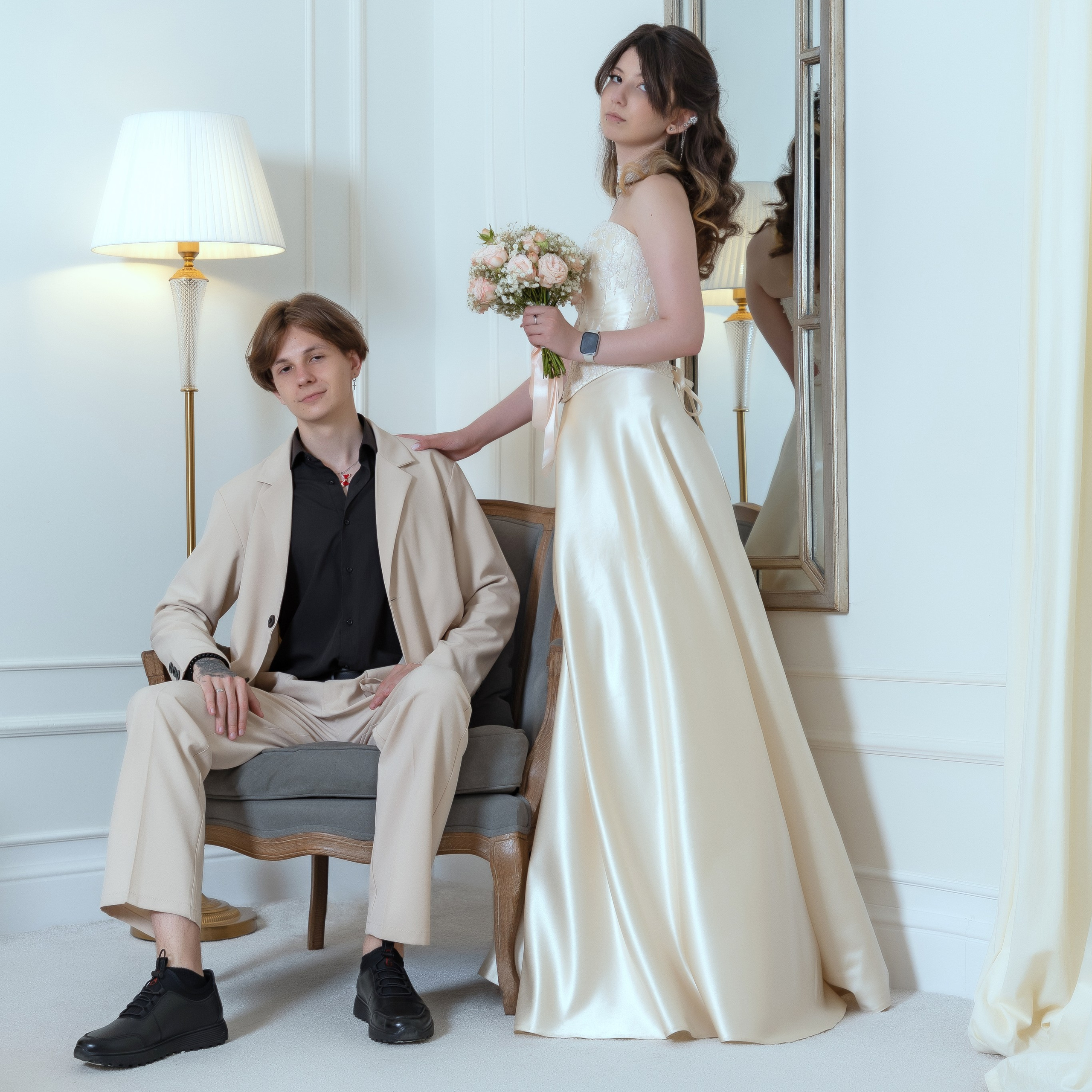 семейная фотосессия в студии