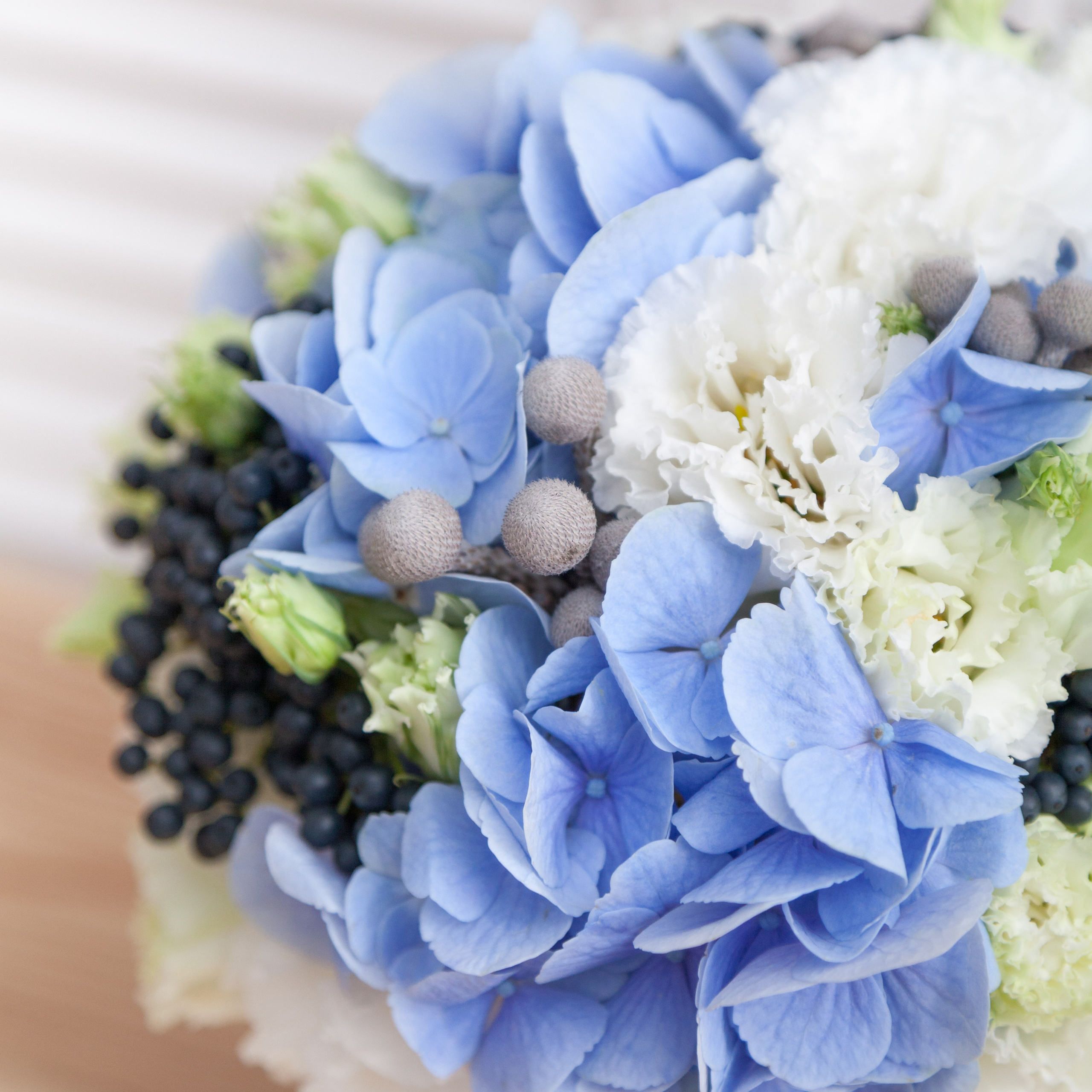 Свадебный букет с гортензией Маргарита Гладкова