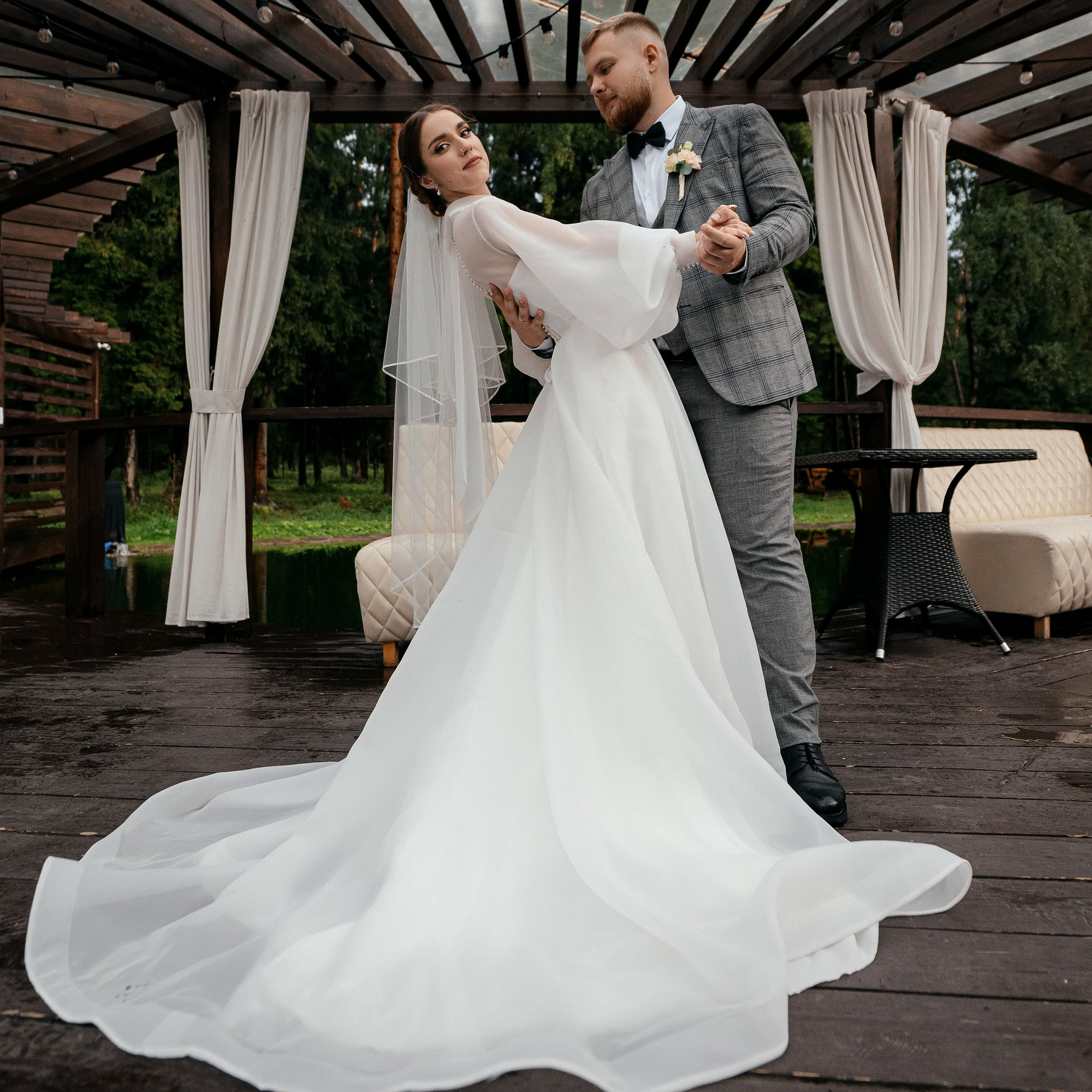 А что если пойдет дождь?. Свадебный и семейный фотограф Виктория Носачёва. Щелково, Москва и МО