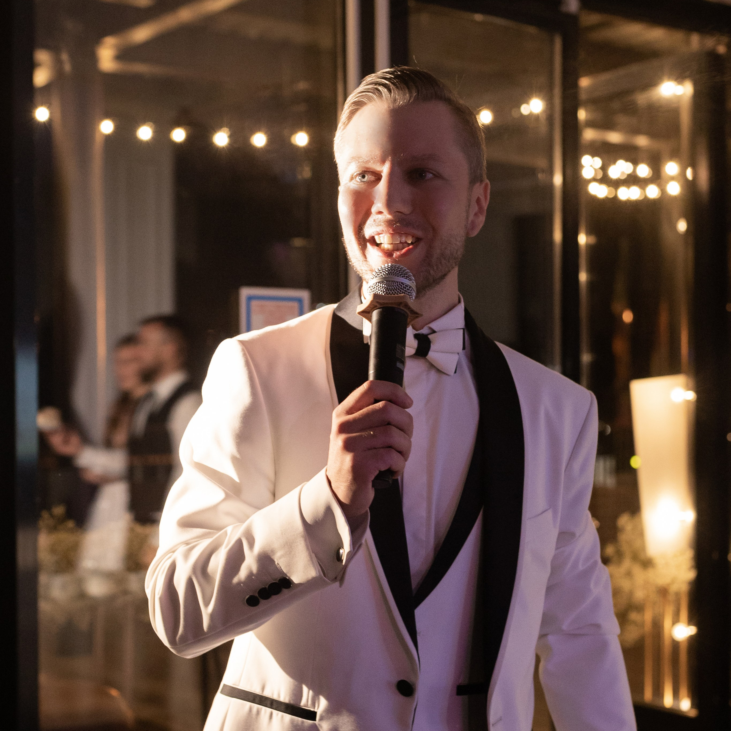 Ведущий мероприятий Михаил Терентьев