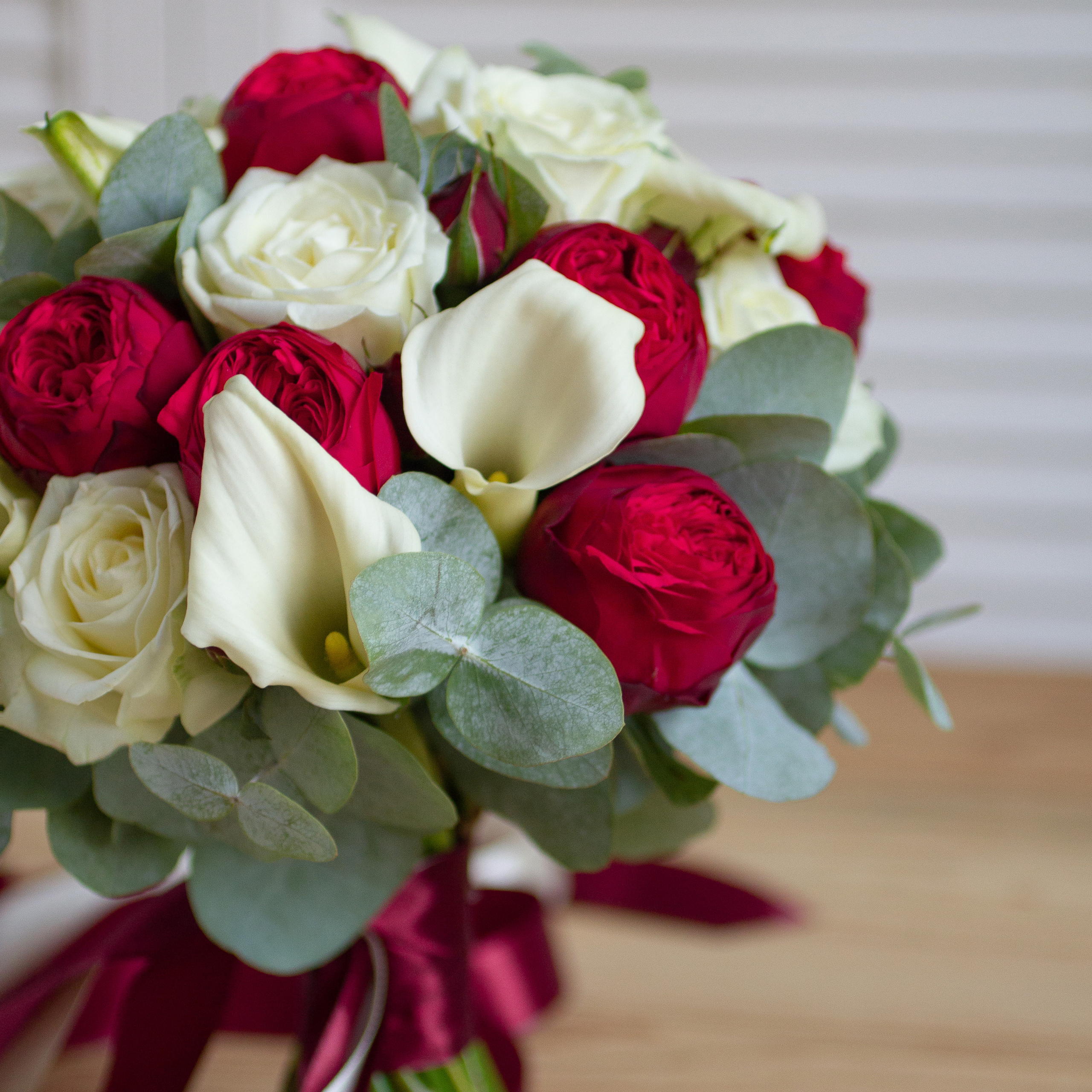 Классический букет невесты, флорист Маргарита Гладкова