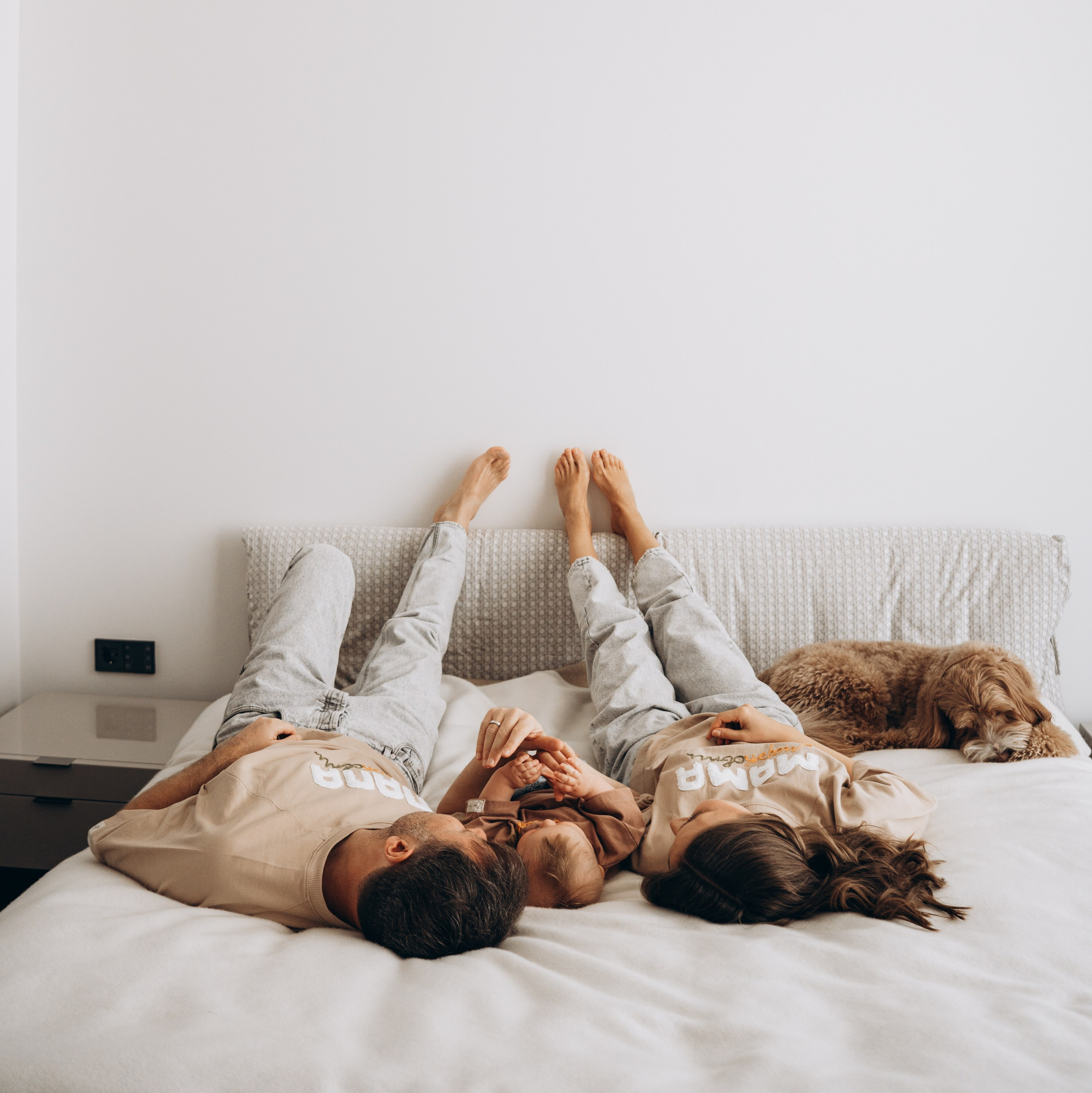 Фотограф Новорожденных в Москве. Семейные истории в стиле LIFE