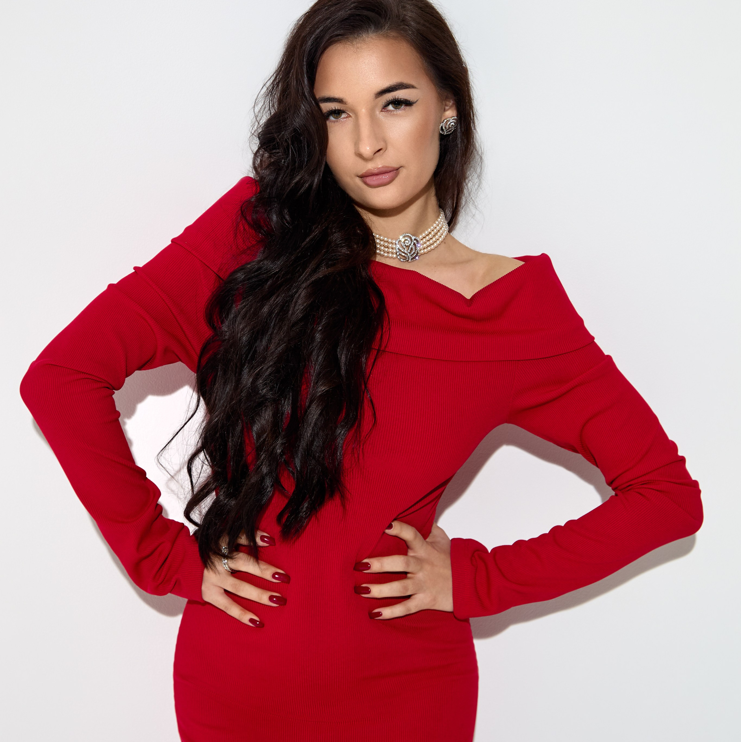 позирование модели