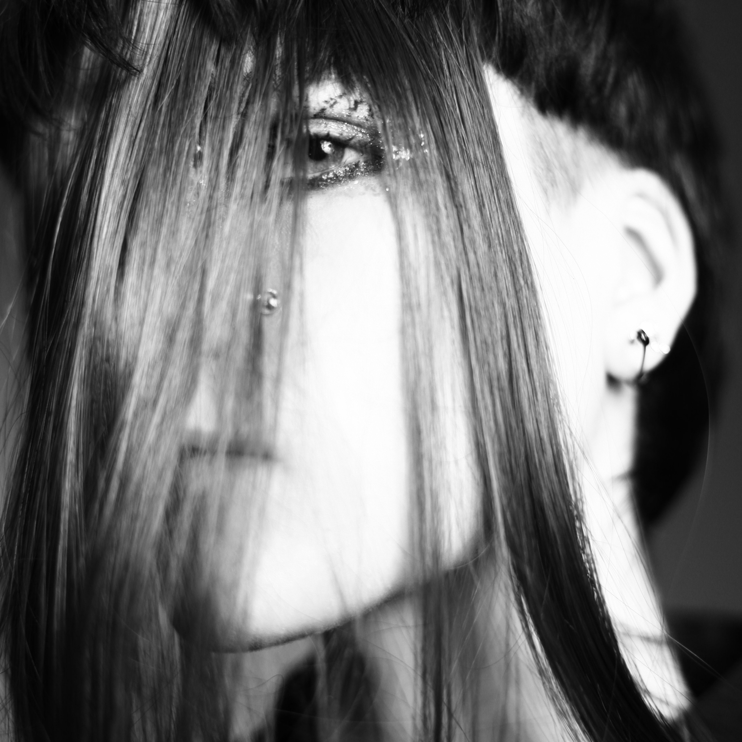 черно-белый портрет с занятий в фотошколе фото Владимир Лёвин