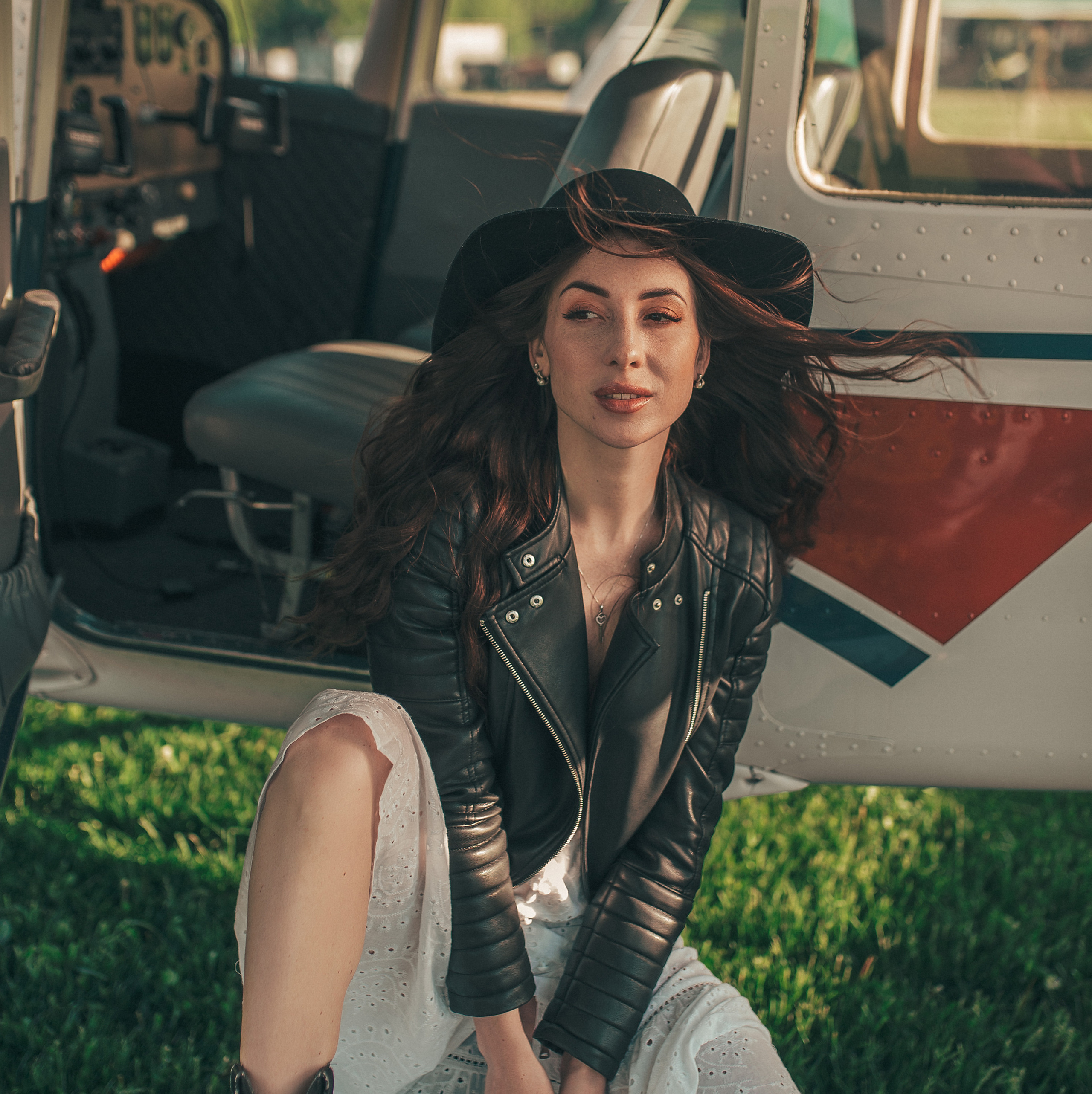 Небо, парочка, самолет. Фотограф в Москве Наталья Спиридонова