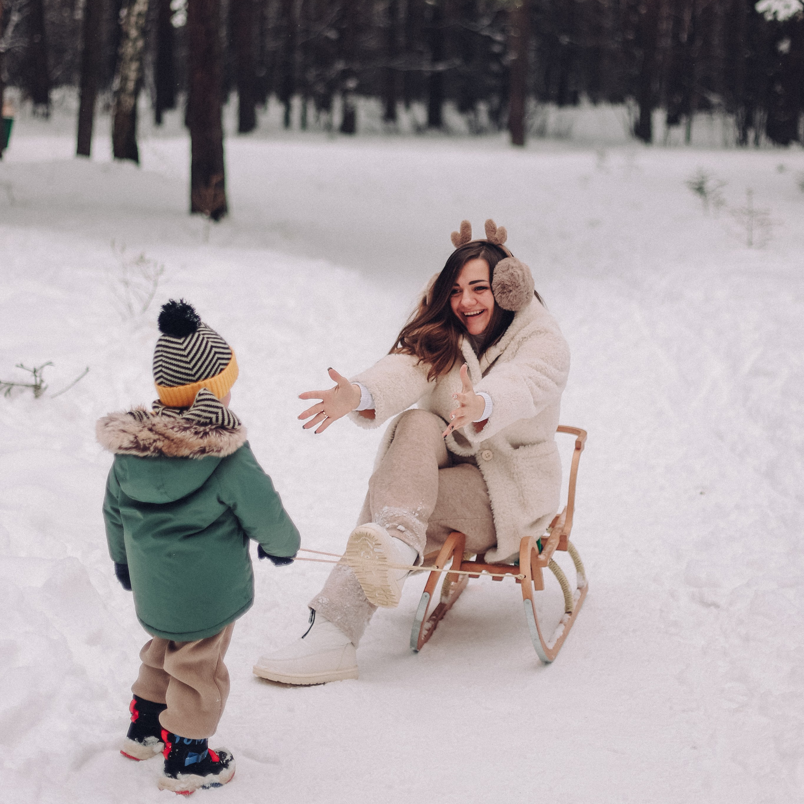Новогодние фотосессии. Свадебный, семейный и детский фотограф в Люберцах Зайцева Анастасия