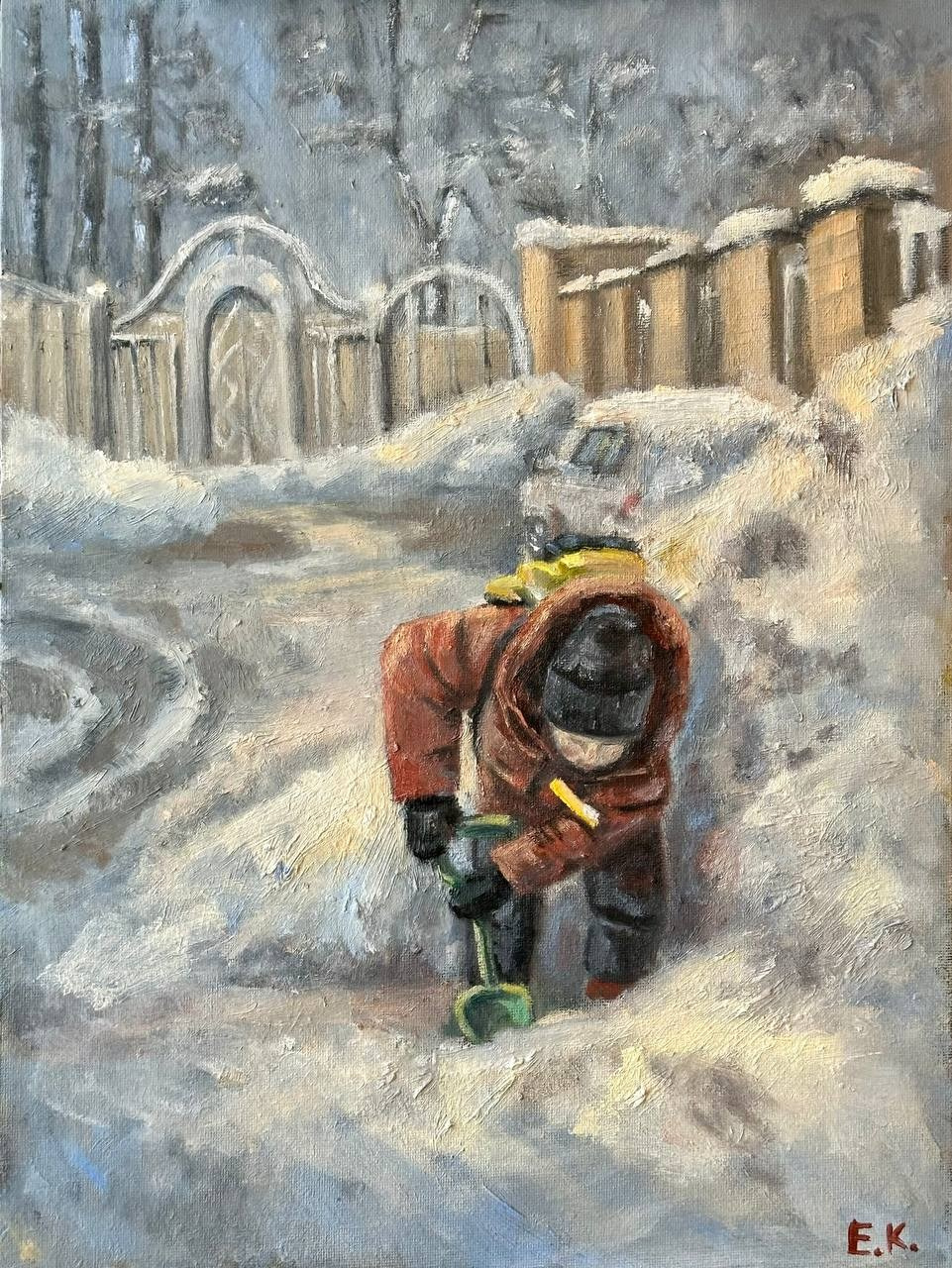 Портфолио. ELCHANINOVA.ART Художник Ксения Ельчанинова. Современное искусство