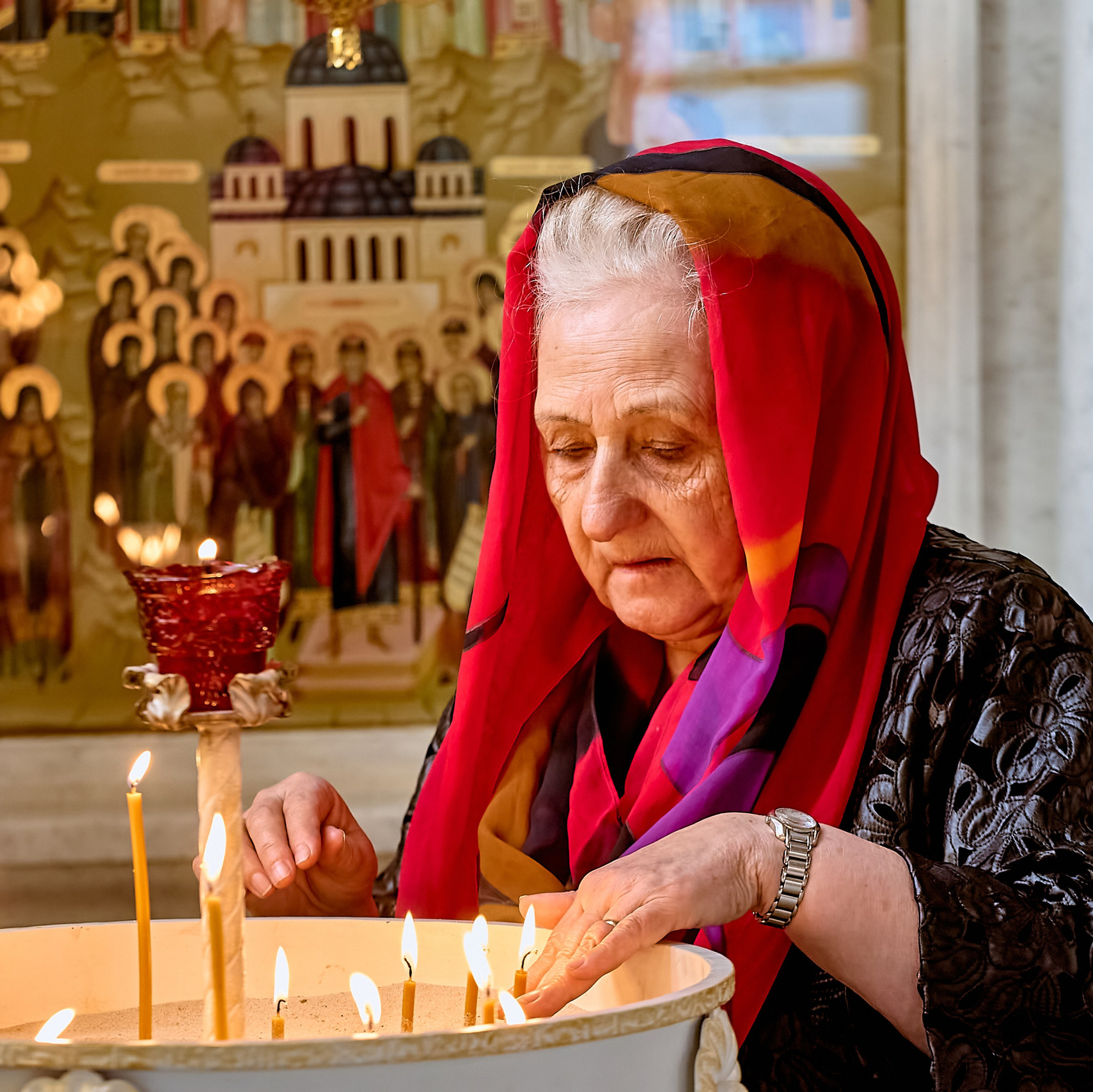 Фотографии Божественной Литургии