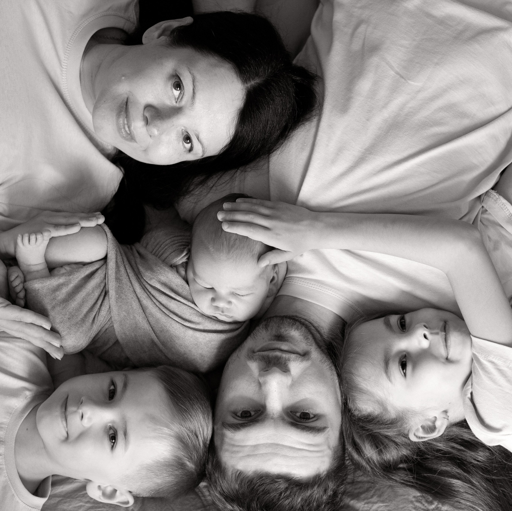 Связь поколений. Фотограф новорожденных в Екатеринбурге Татьяна Продан