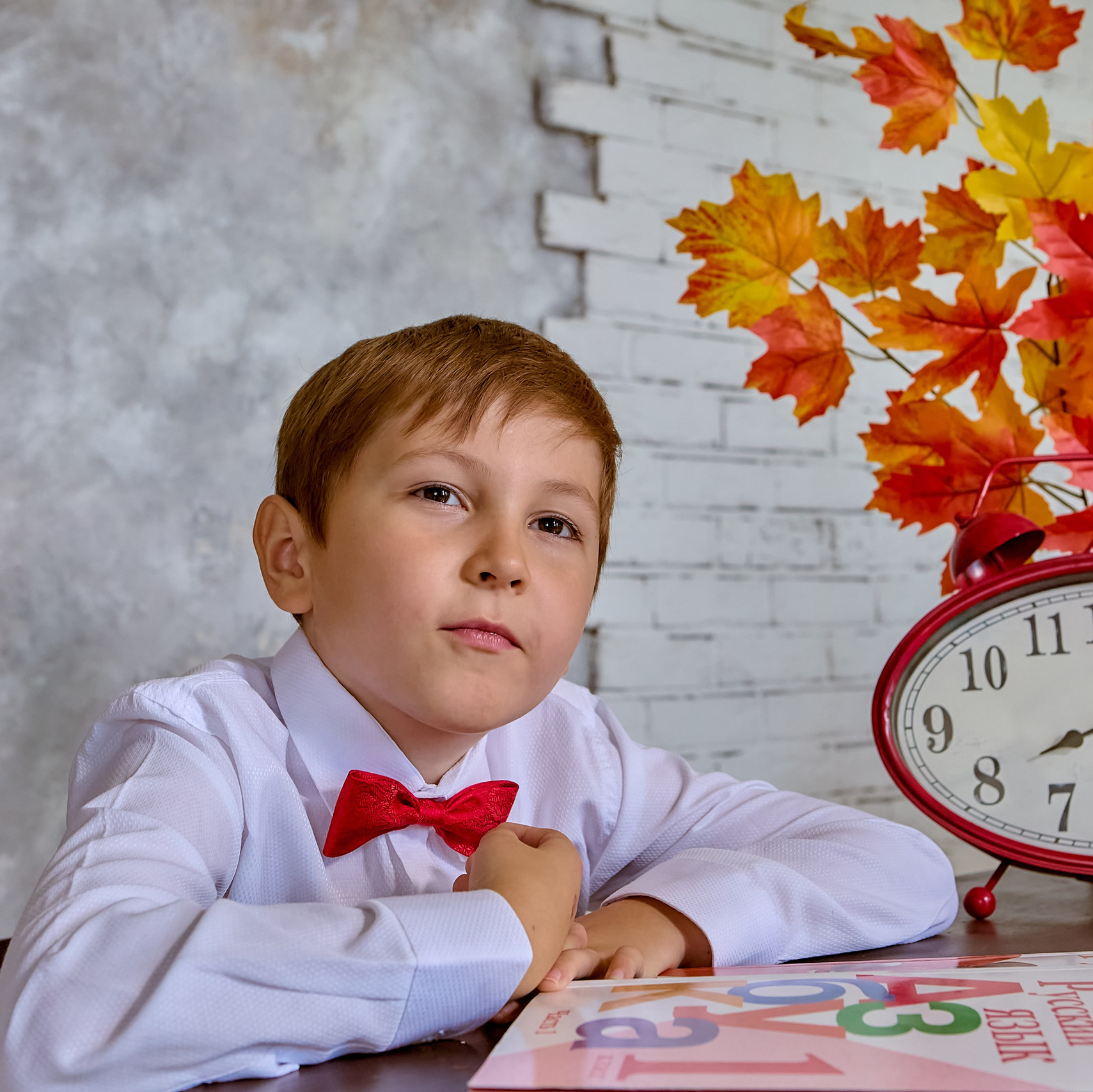 Творческая работа православного портретного и детского фотографа Николая Голованова, посвященная Дню Знаний.