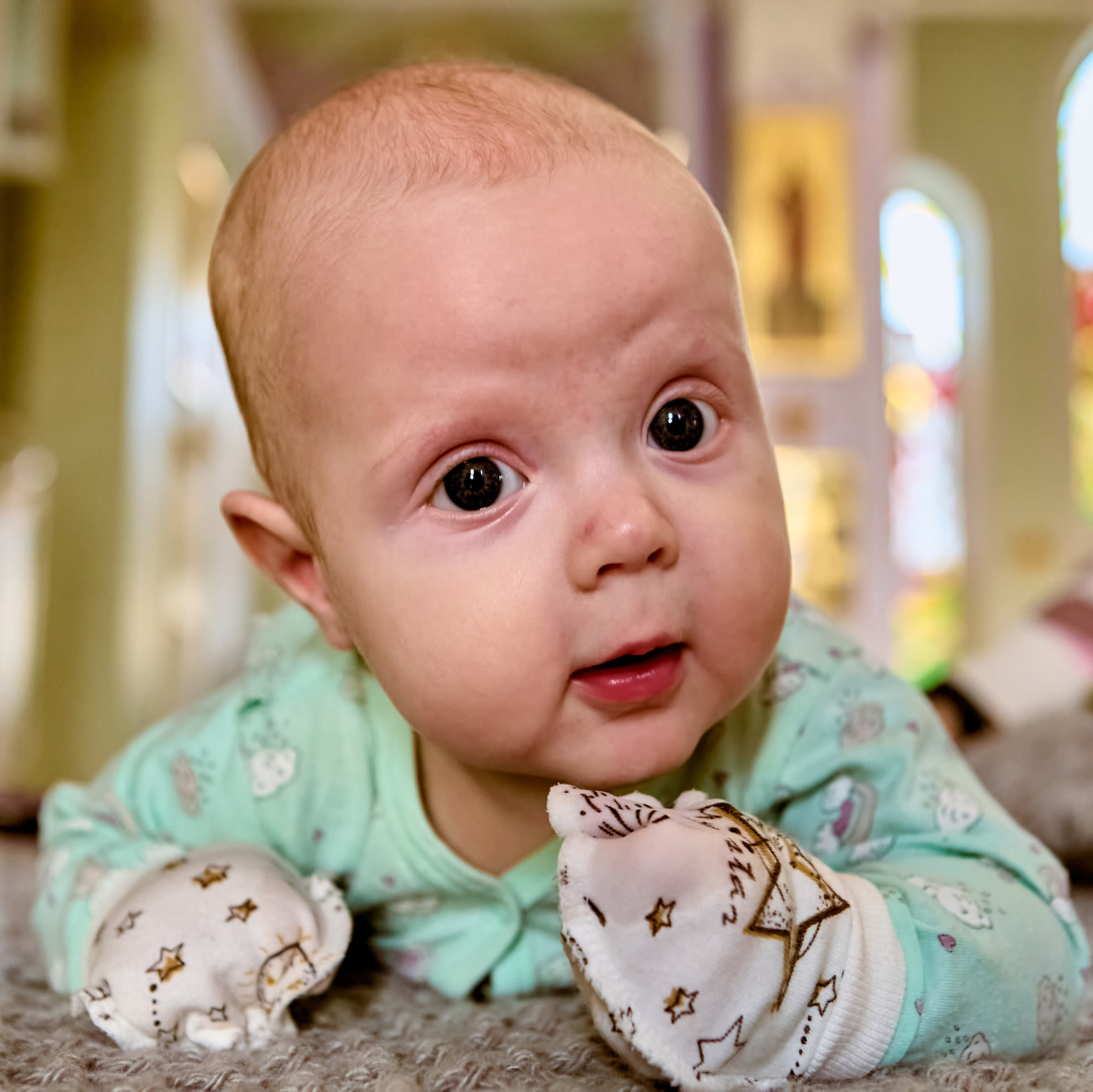 Фотосессия Крещения г Дзержинск. Православный портретный и детский фотограф Николай Голованов.