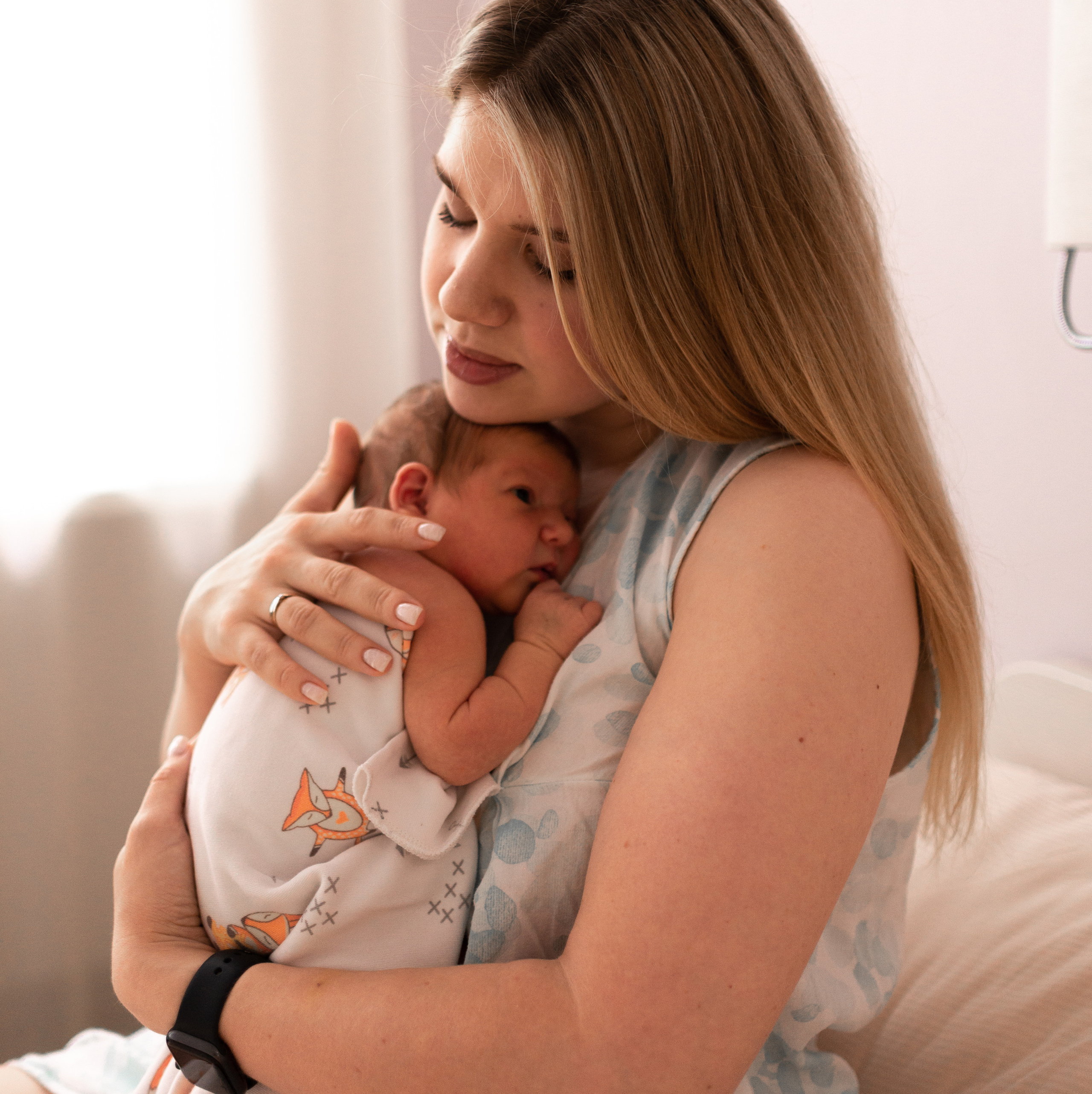 фотосессия выписки из роддома