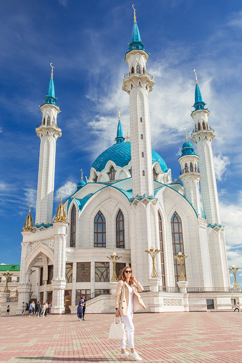 Казань, Татарстан. Мечеть Кул-Шариф