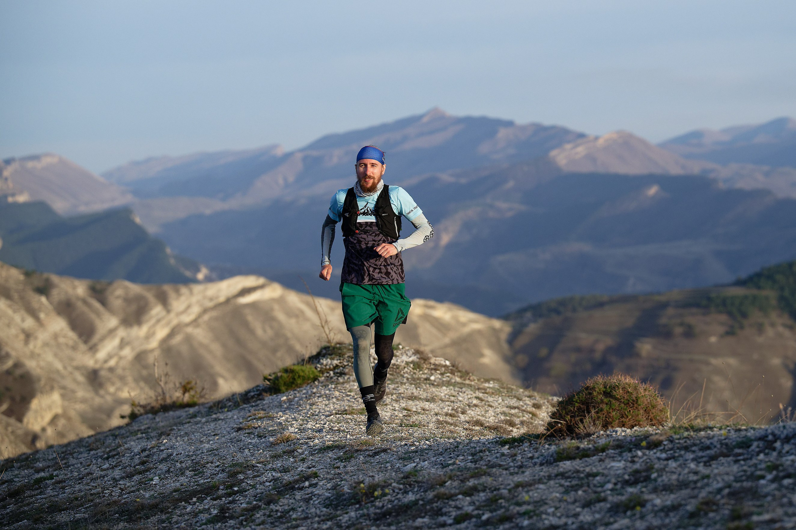 Бег в горах