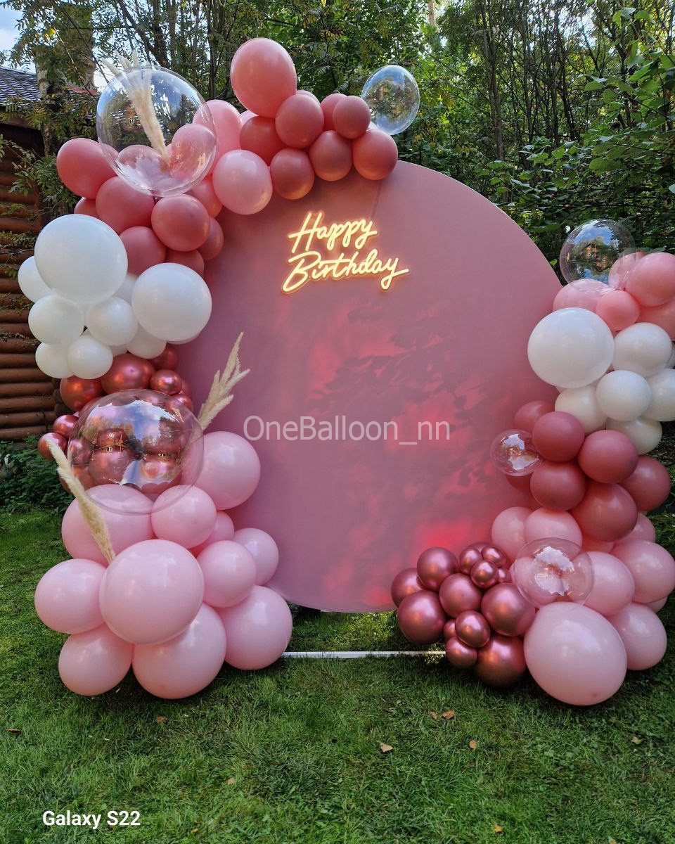 Фотозона свадьба день рождения. One Balloon Воздушные и гелиевые шары Фотозоны Нижний Новгород