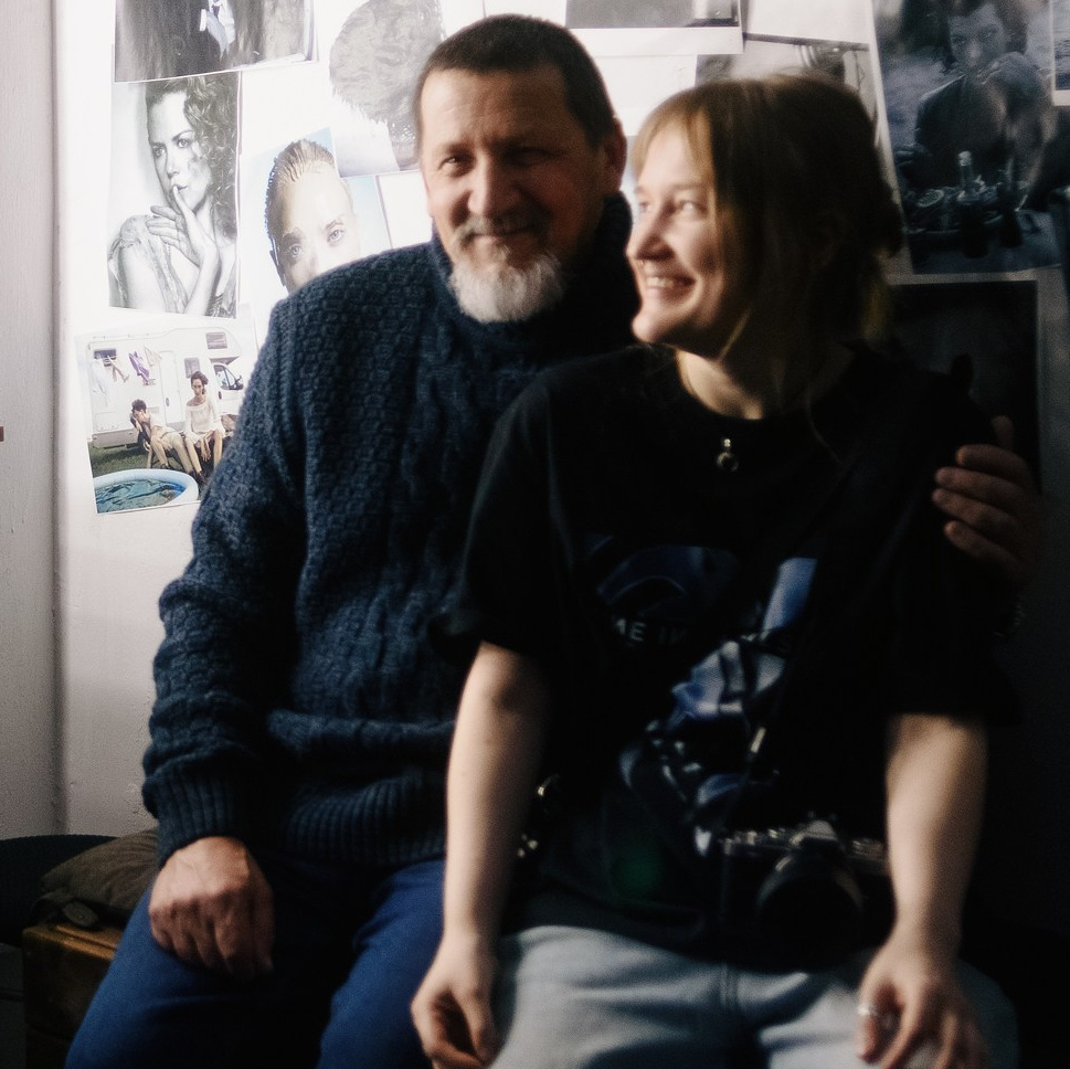 Дочь с папой в студии Freedom Тюмень, 2026 год