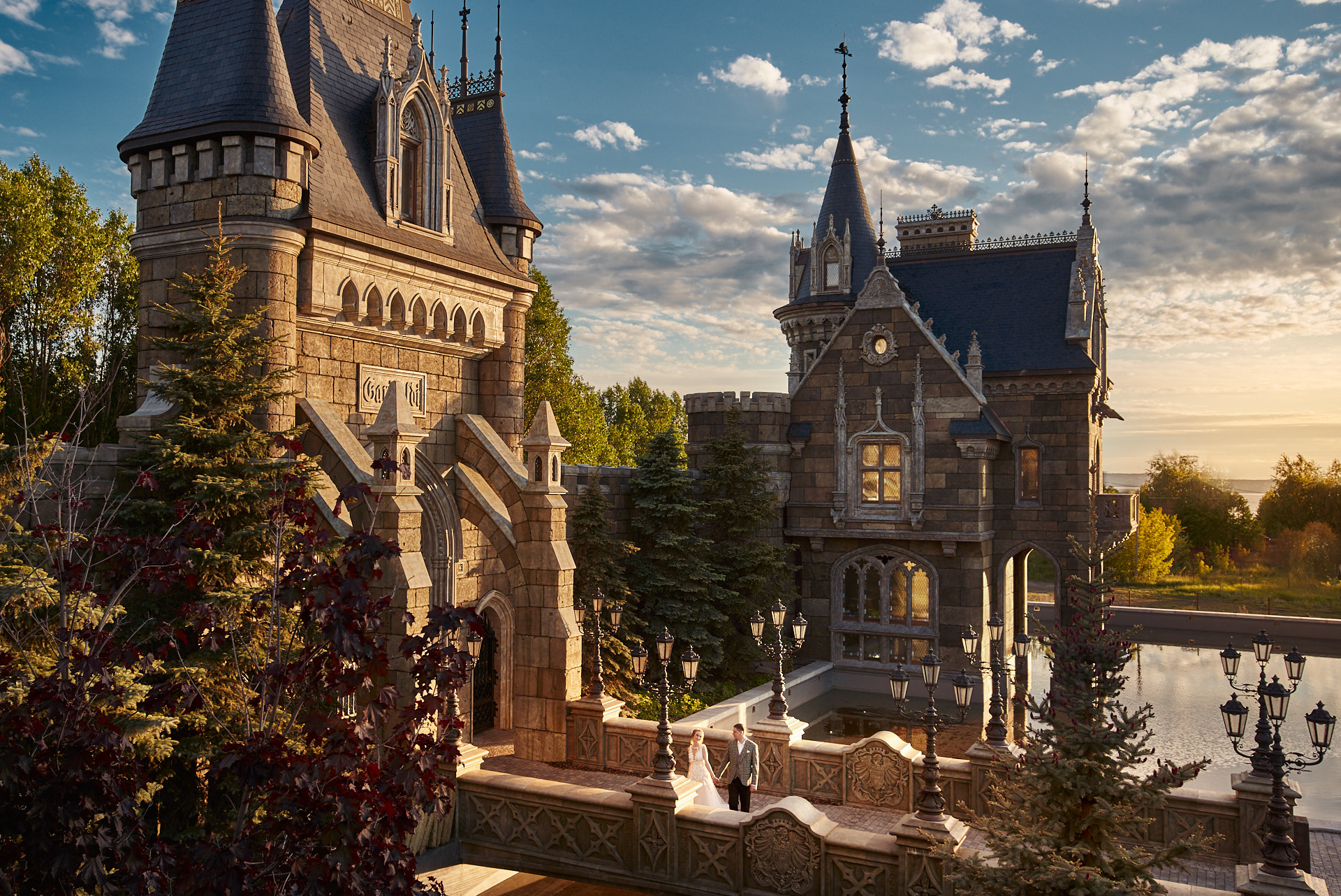 Волшебные свадебные фотосессии в Замке Гарибальди:. Фотограф Батурин Денис — Фотосессия в Замке Гарибальди