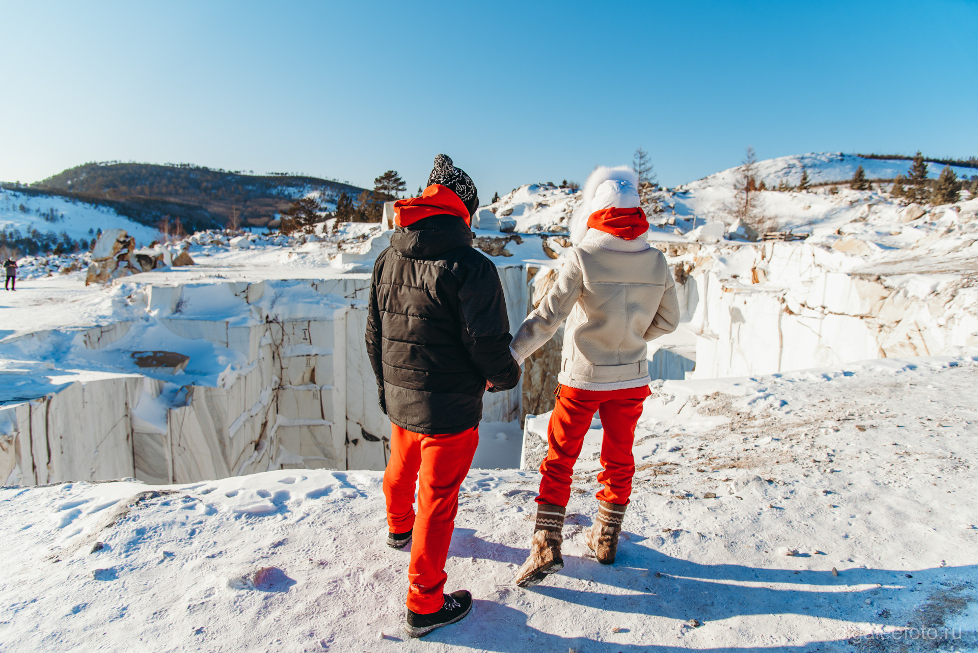 Мраморный карьер Байкал