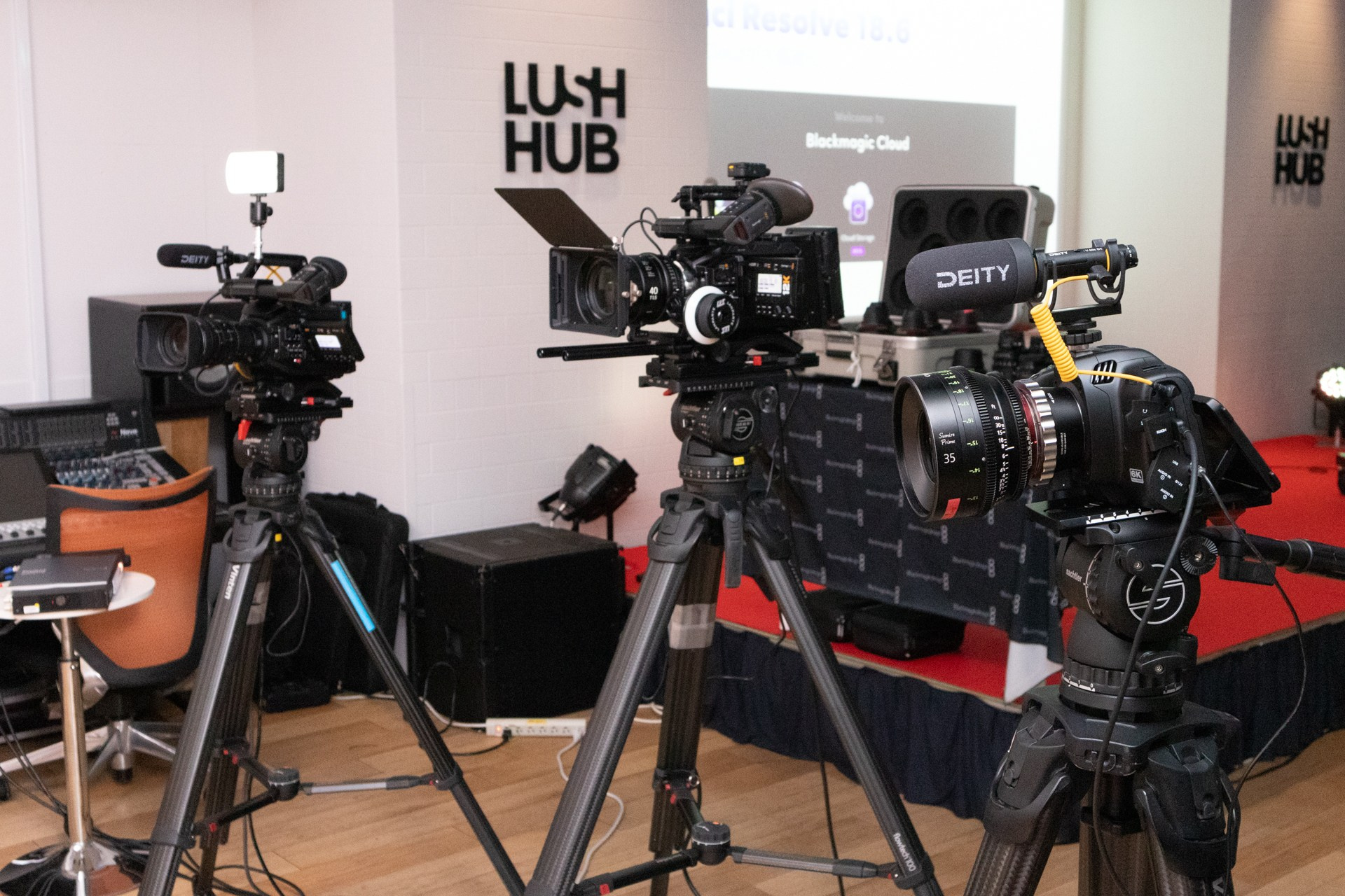 Полноразмерная кинокамера Blackmagic Cinema Camera 6K. Фотограф — видеограф в Москве Дмитрий Менделеев