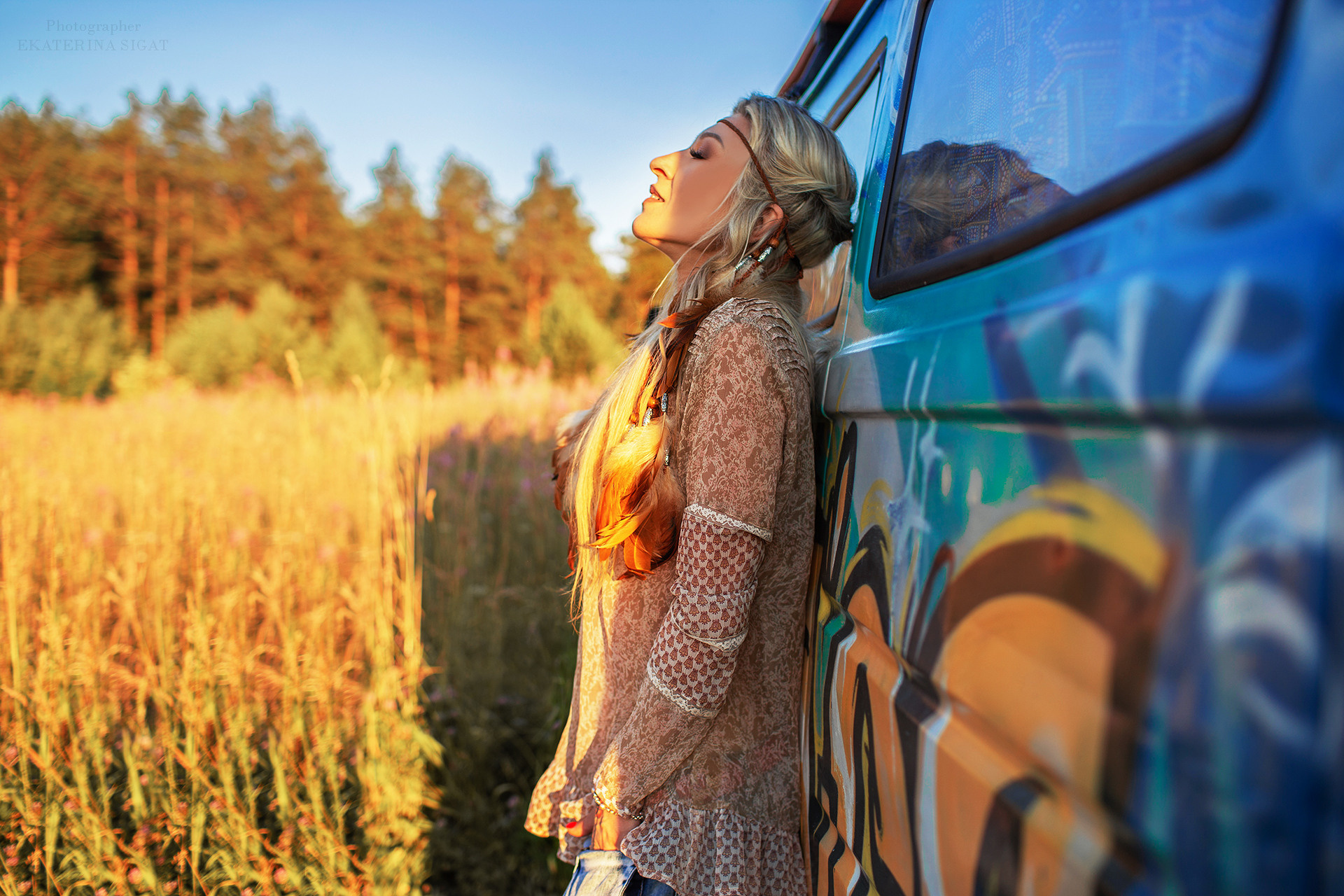 Прогулочная фотосессия. Фотограф женского портрета Екатерина Сигат