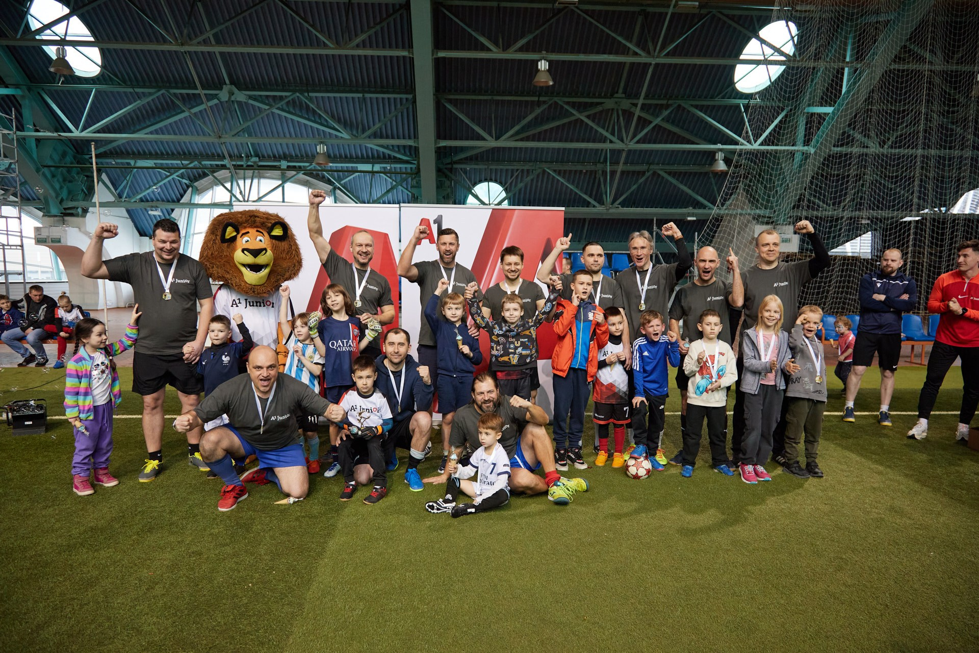 Футбольный турнир для родителей А1Юниор прошел в Минске. Репортажный фотограф в Минске. Алексей Матюшков