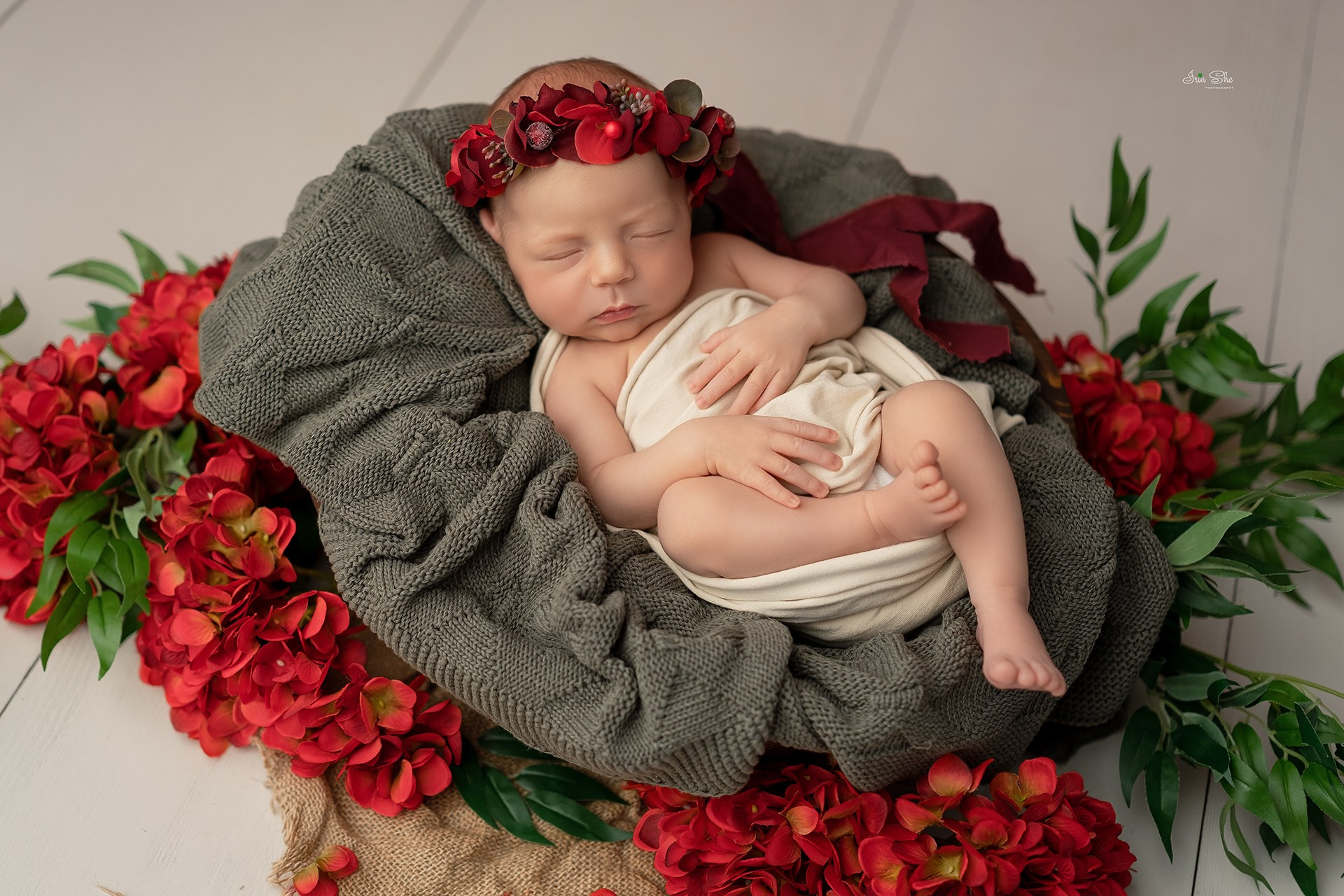 Новорожденные (ньюборн) 5-28 дней. Детский фотограф в Южно-Сахалинске Irin She Simanovich
