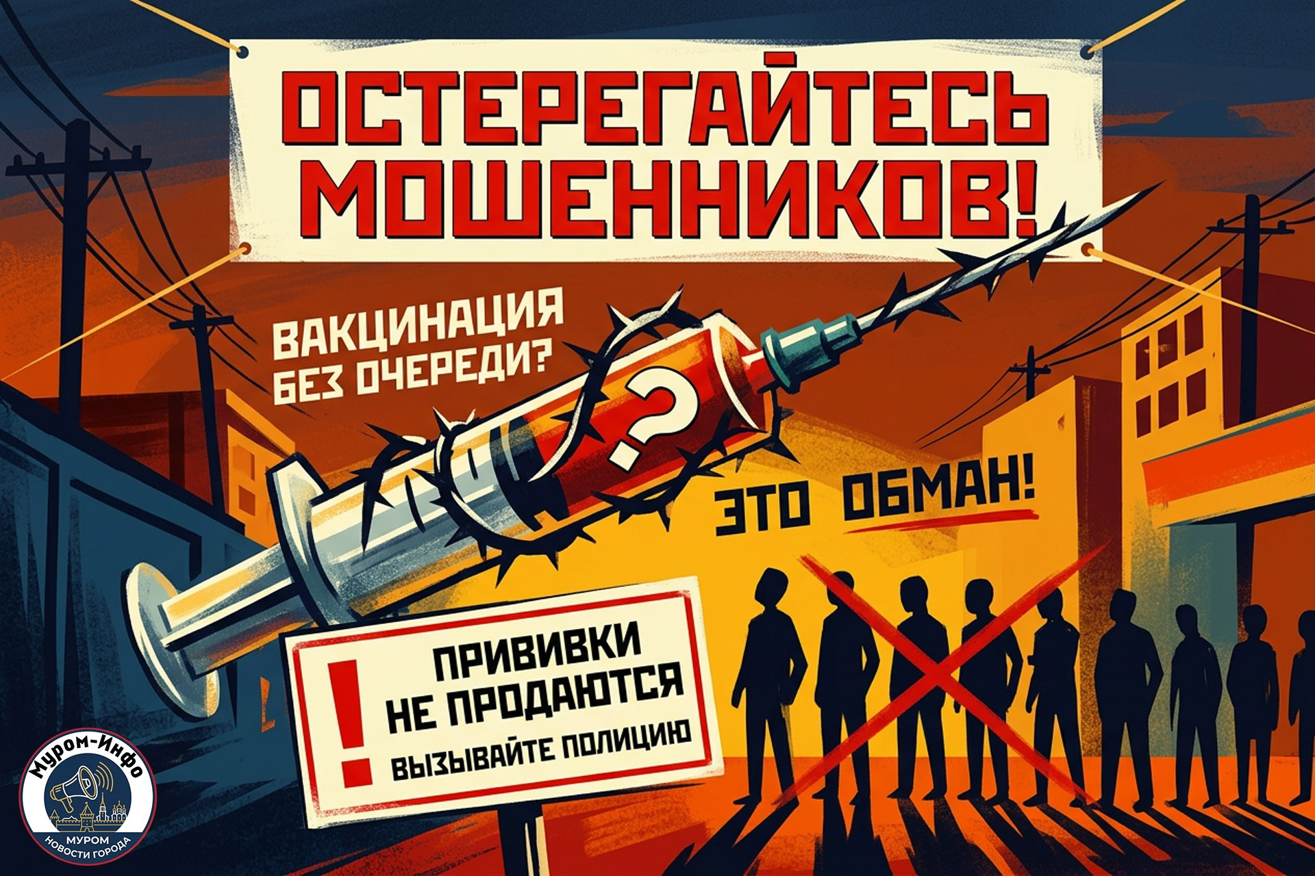 Осторожно: мошенники предлагают прививку «без очереди»