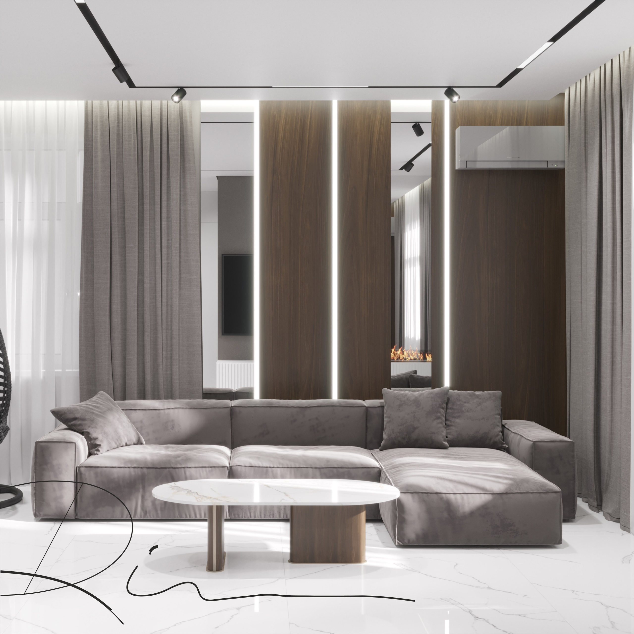 Услуги студии дизайна Dremina Interiors. Анастасия Дремина DREMINA INTERIORS