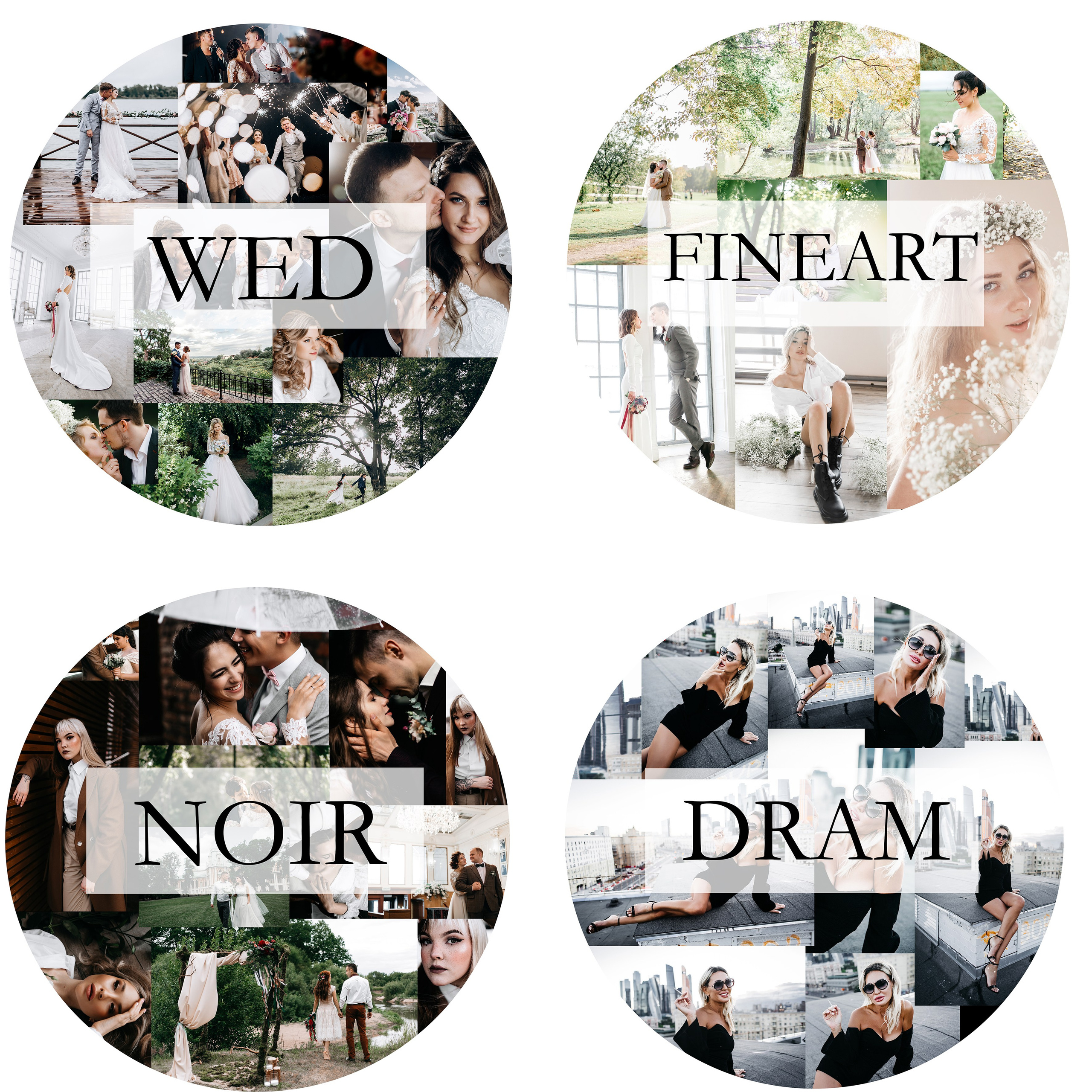 Пресеты. Свадебный и семейный фотограф Александра Кос