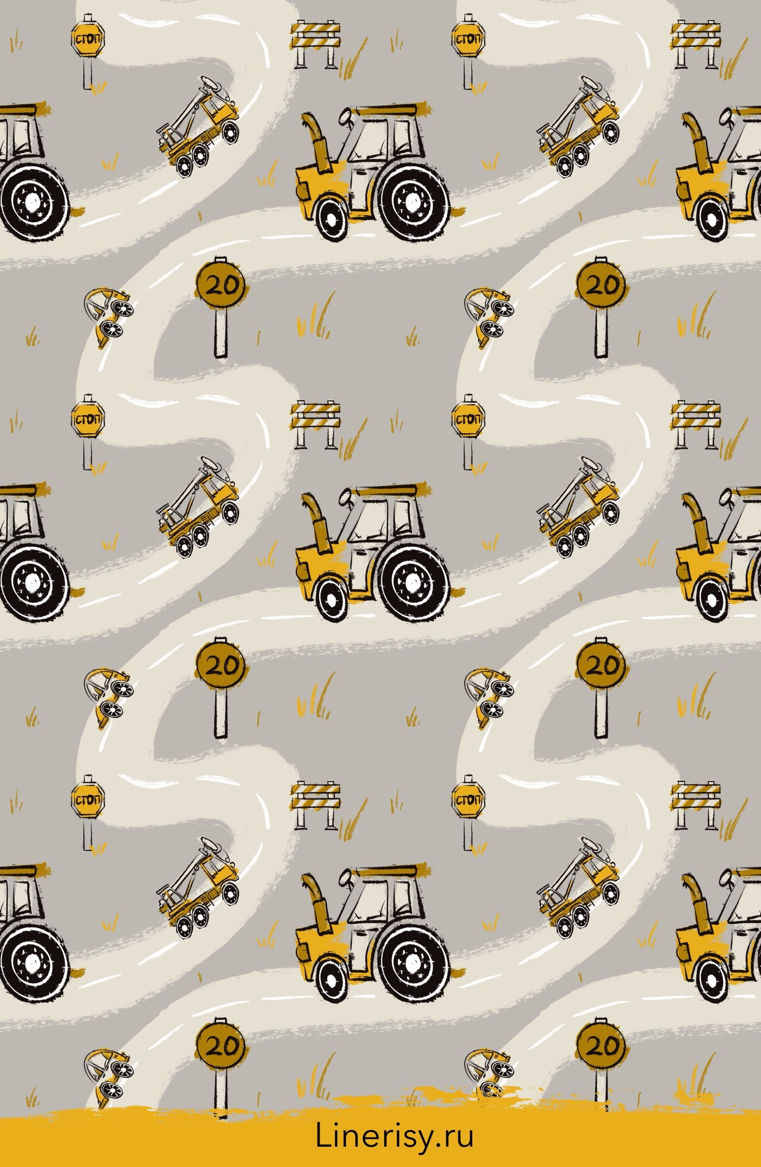 Паттерны. Художник-иллюстратор Евгения Бекренёва