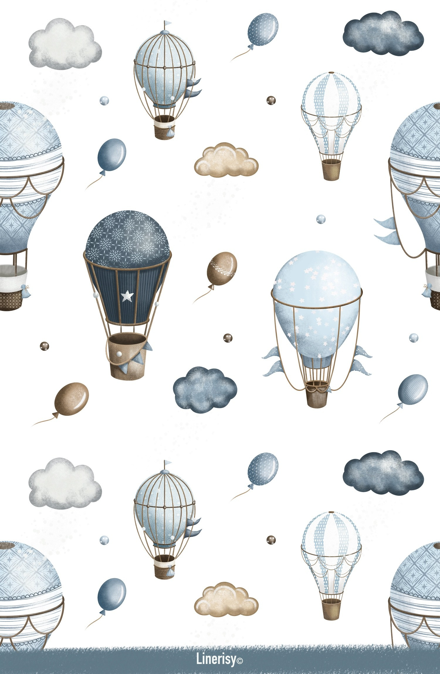 Паттерны. Художник-иллюстратор Евгения Бекренёва