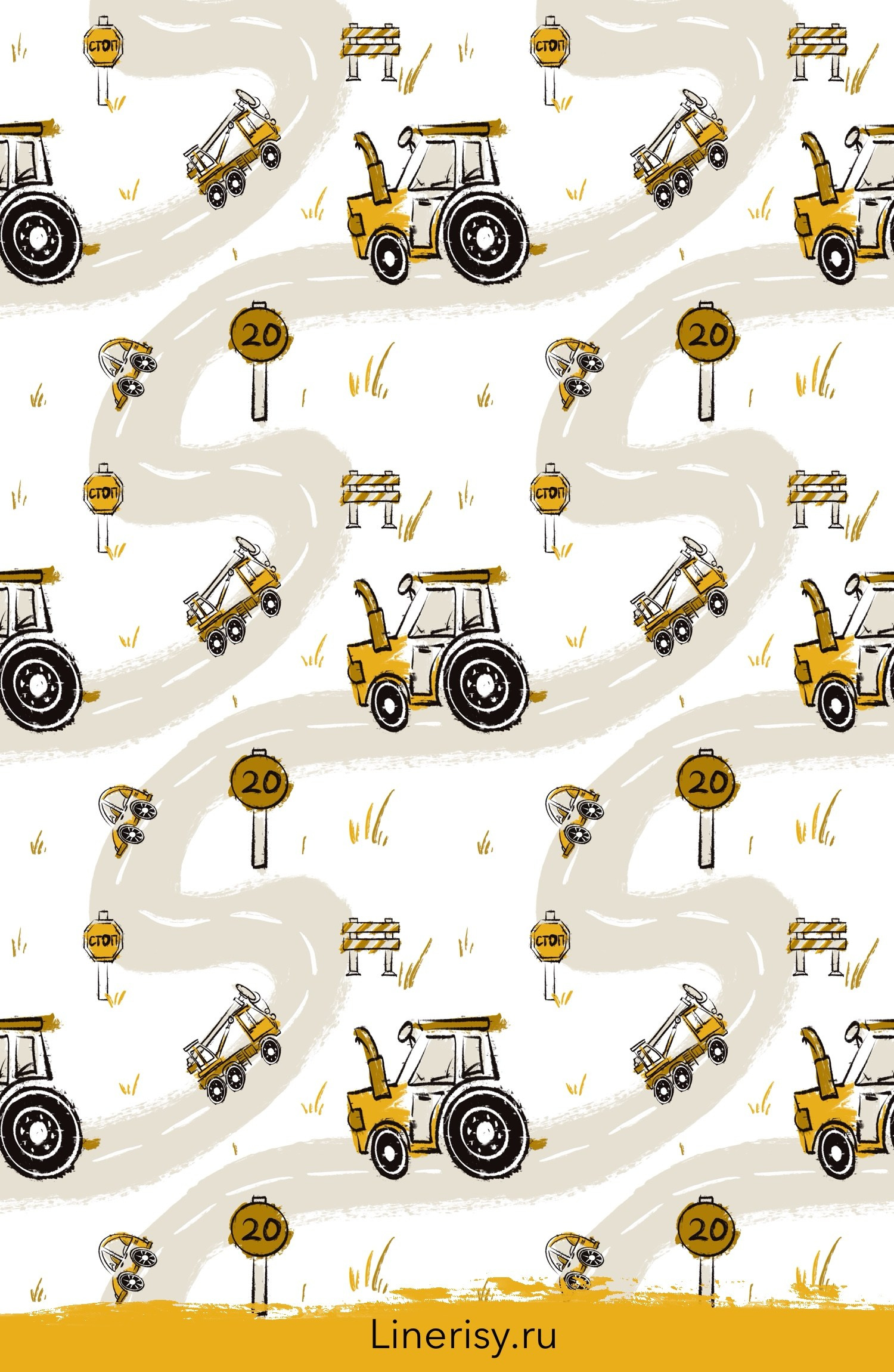 Паттерны. Художник-иллюстратор Евгения Бекренёва