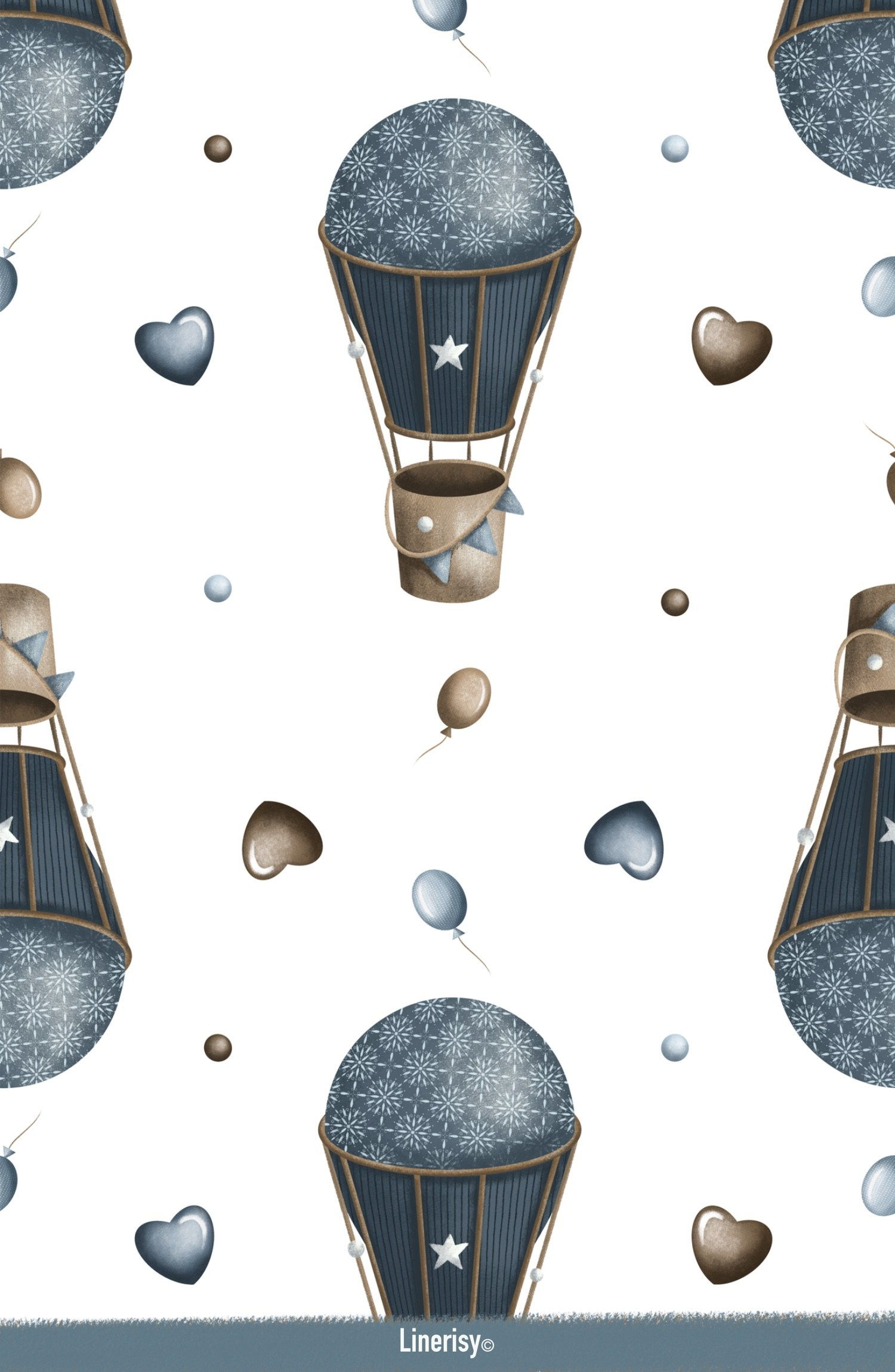 Паттерны. Художник-иллюстратор Евгения Бекренёва