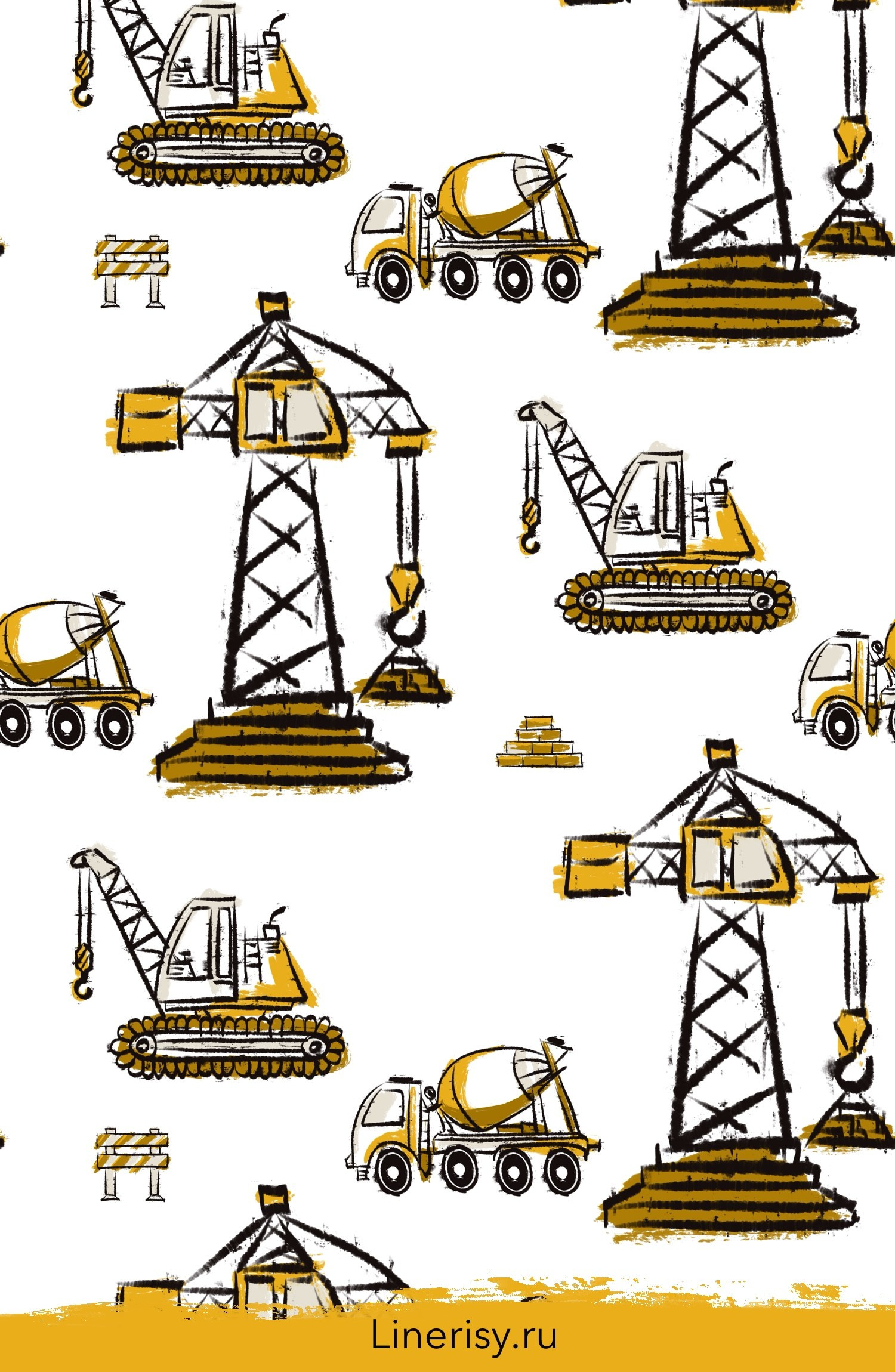 Паттерны. Художник-иллюстратор Евгения Бекренёва