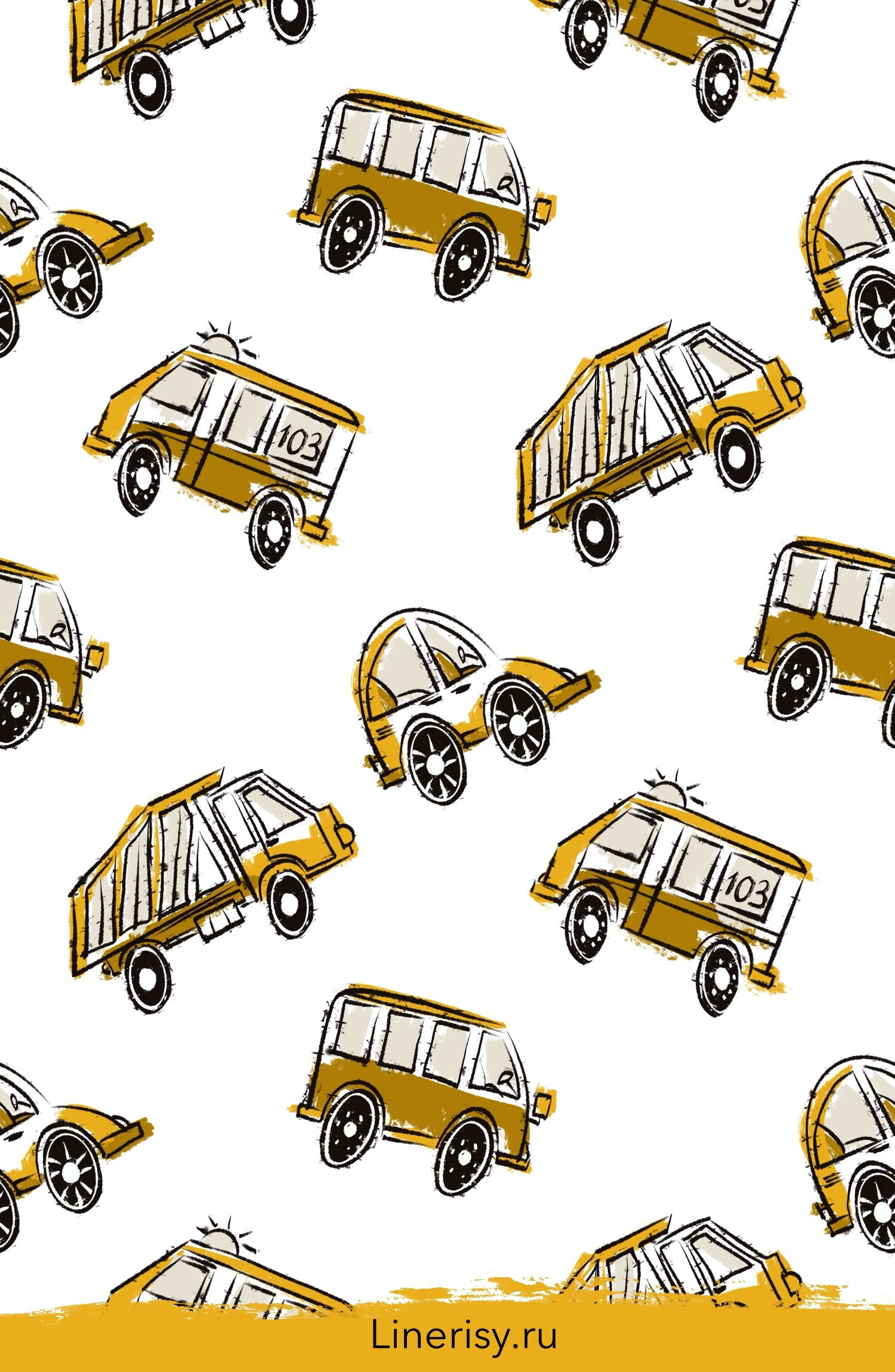 Паттерны. Художник-иллюстратор Евгения Бекренёва