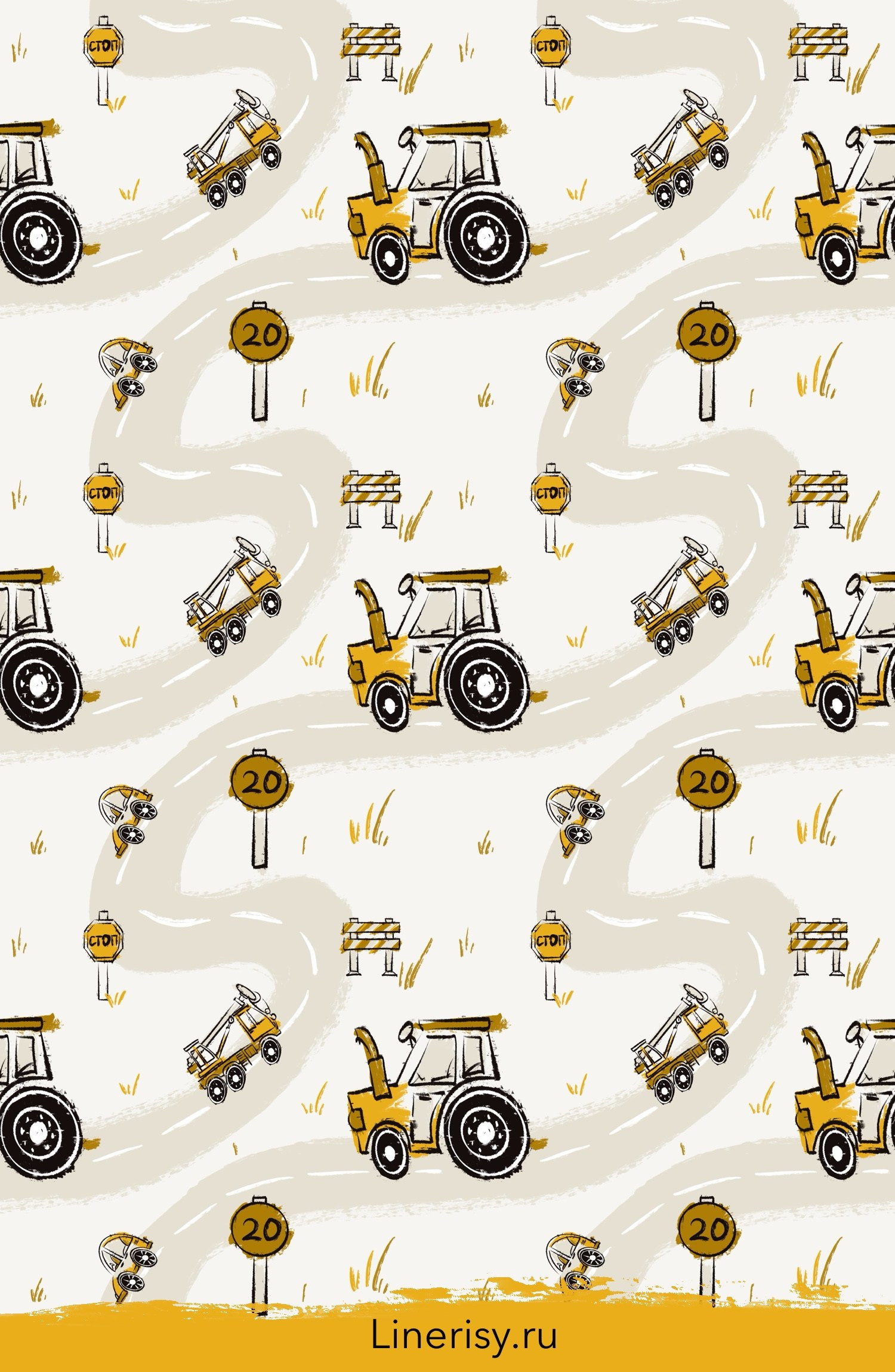 Паттерны. Художник-иллюстратор Евгения Бекренёва