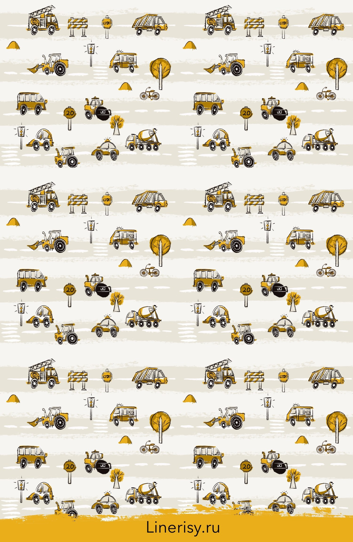 Паттерны. Художник-иллюстратор Евгения Бекренёва