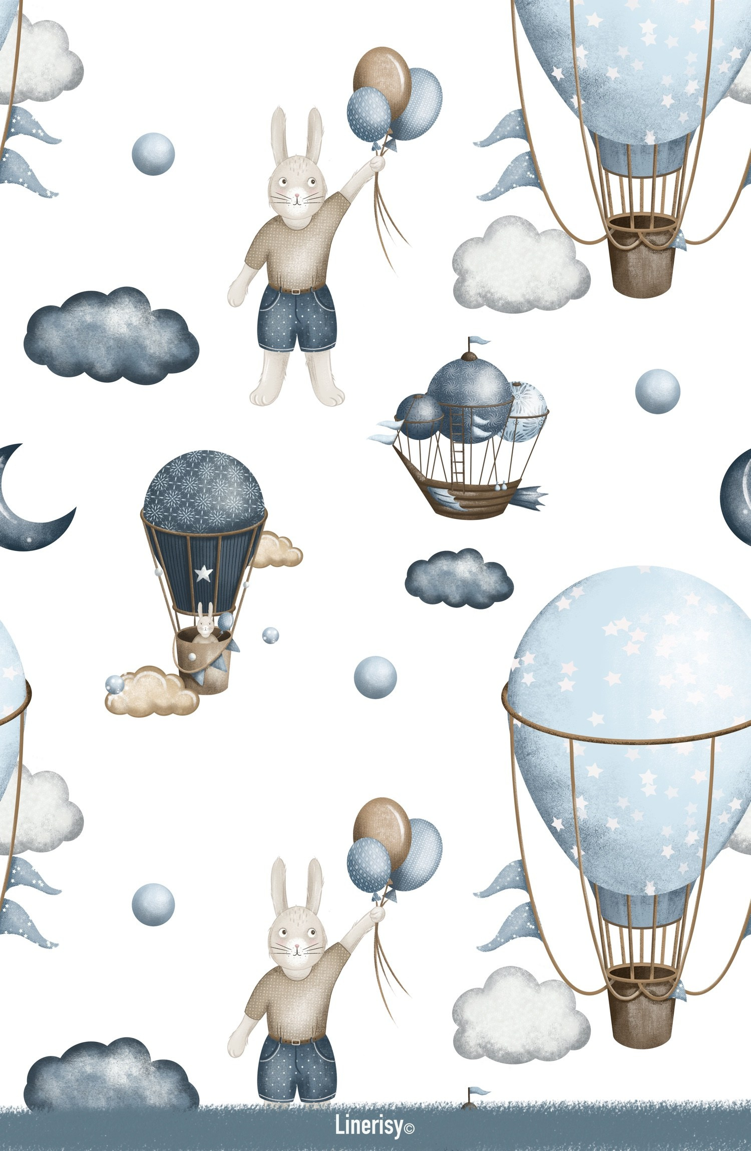 Паттерны. Художник-иллюстратор Евгения Бекренёва