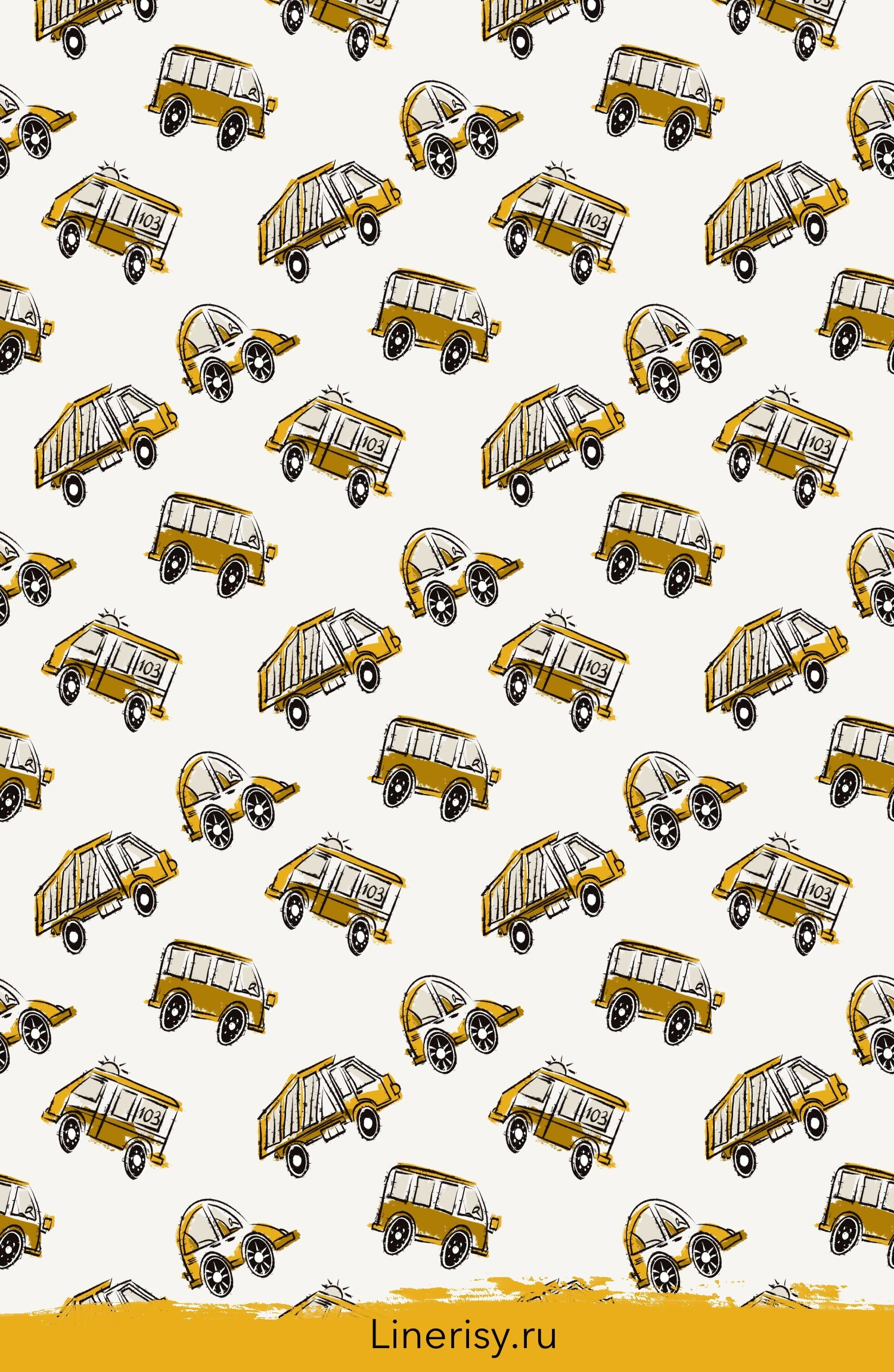 Паттерны. Художник-иллюстратор Евгения Бекренёва