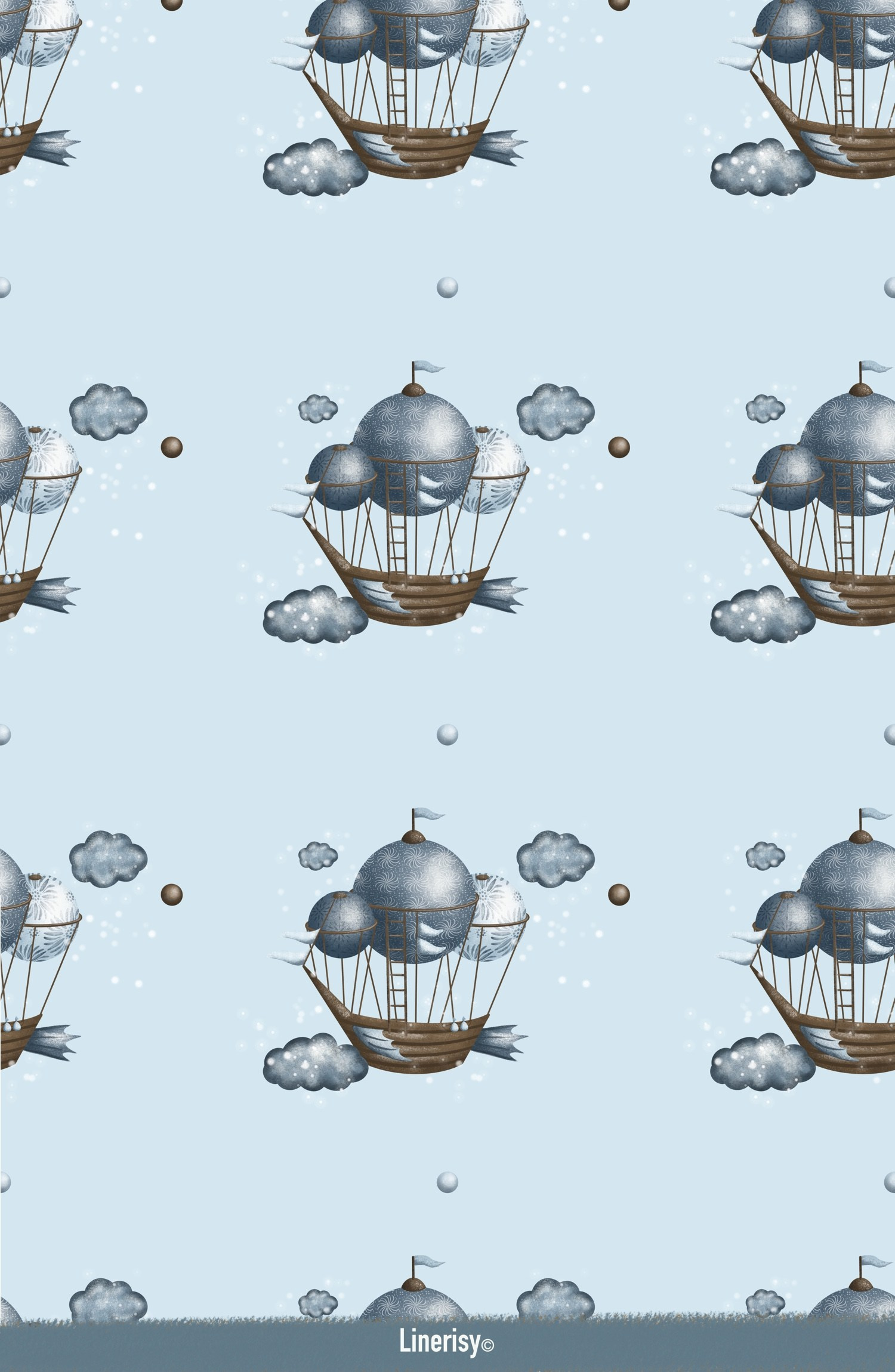 Паттерны. Художник-иллюстратор Евгения Бекренёва