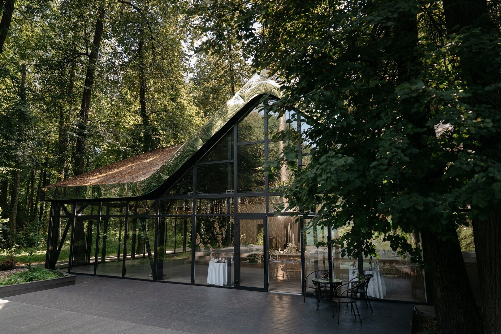 Стеклянные веранды для свадеб в Московской области. Letova Wedding — Свадебный организатор в Москве