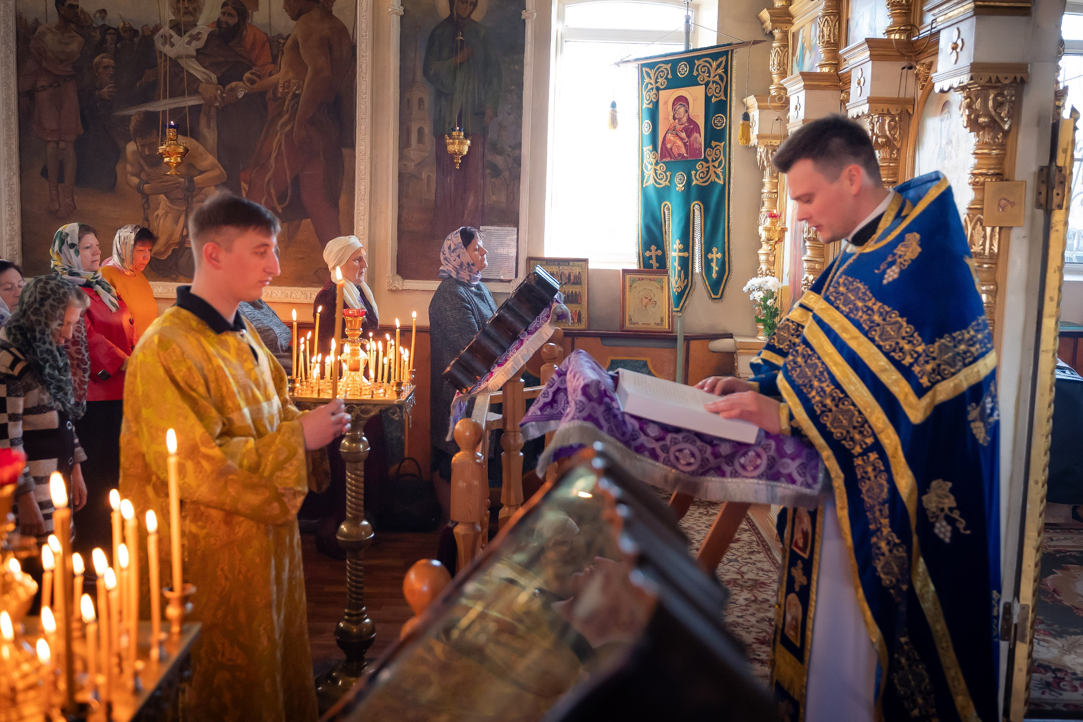 СЪЕМКИ — 2024. Антон и Татьяна Денисенко — В храме