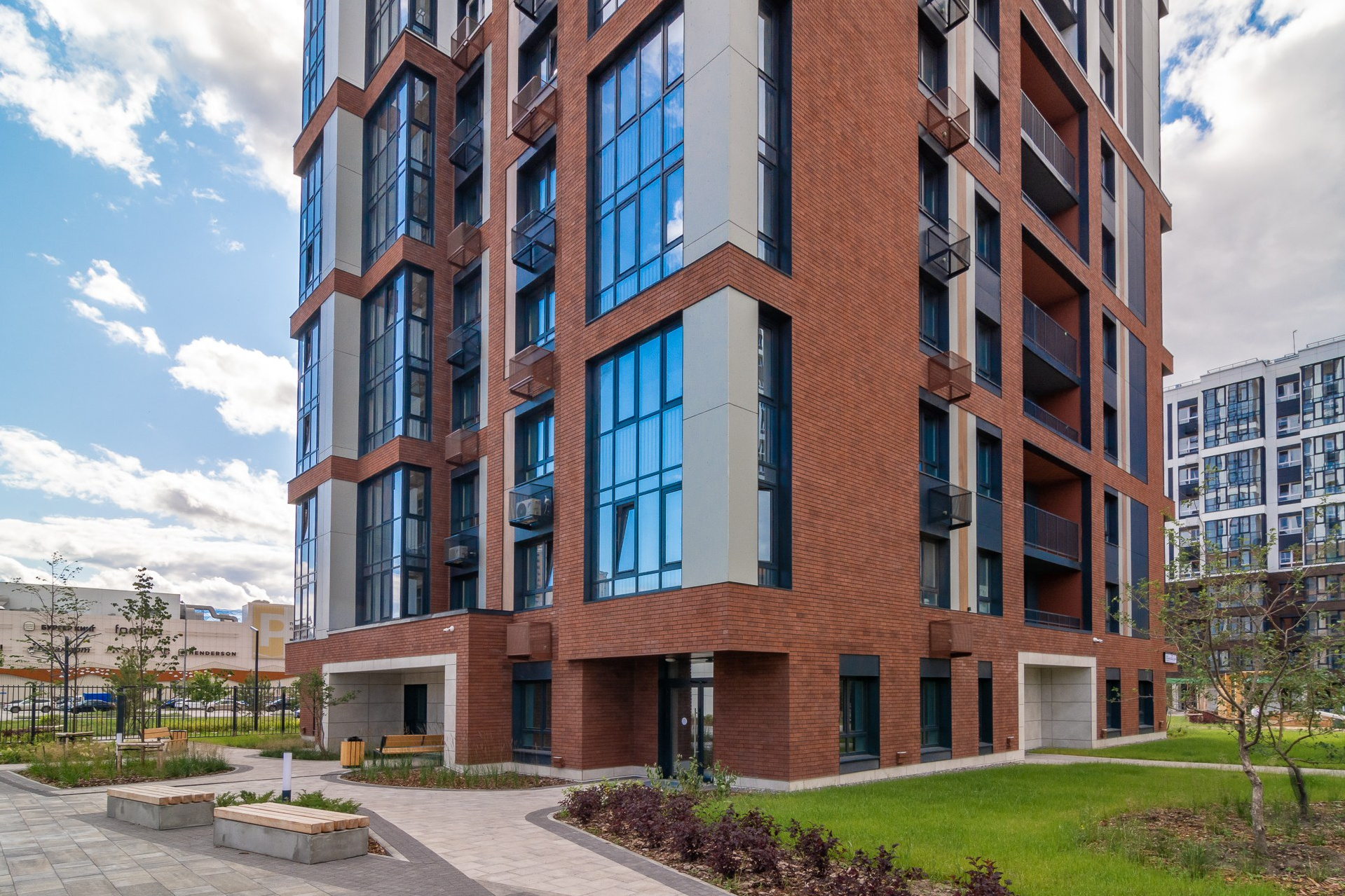 Навесной вентилируемый фасад Борисовские Мануфактуры