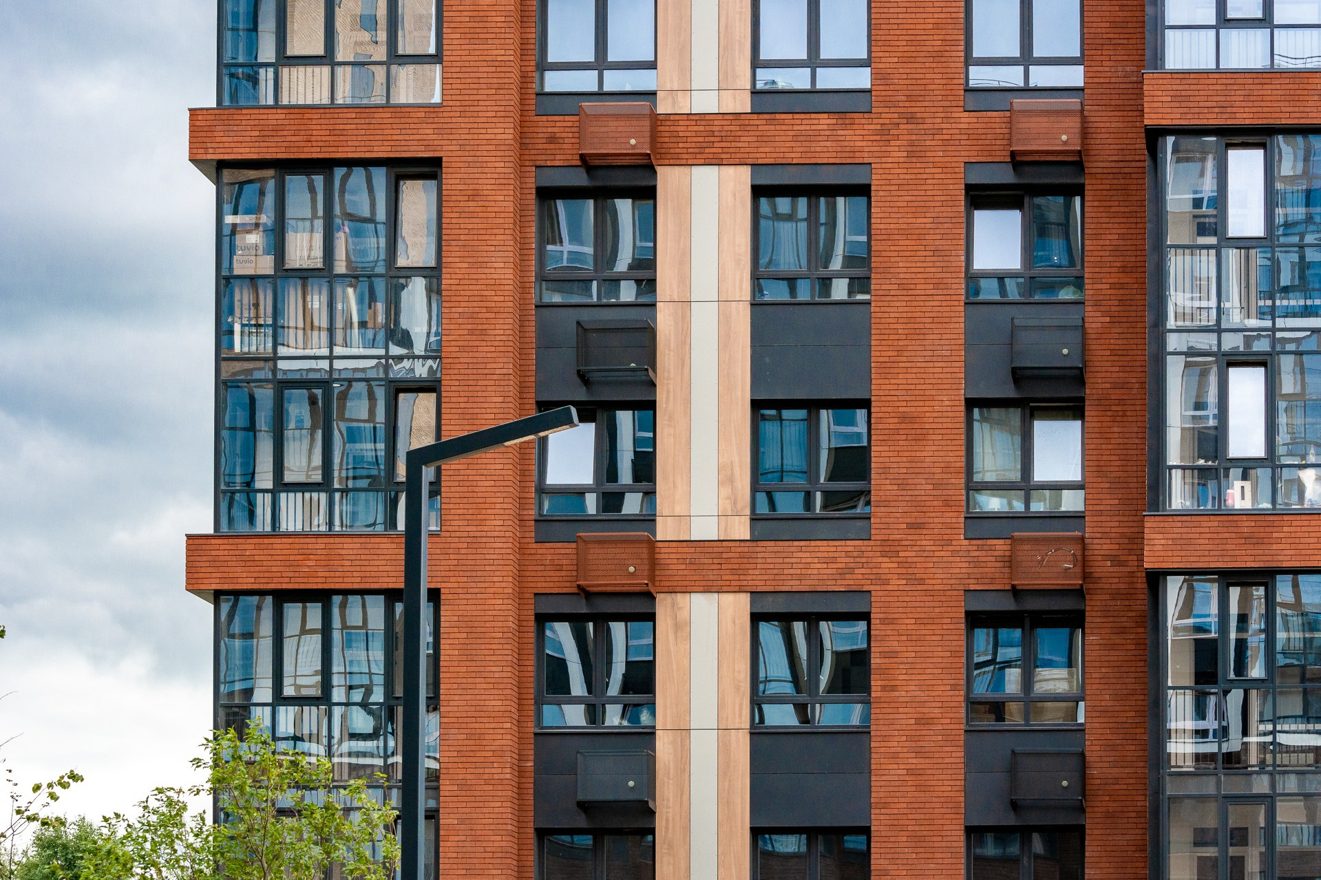 Навесной вентилируемый фасад Борисовские Мануфактуры