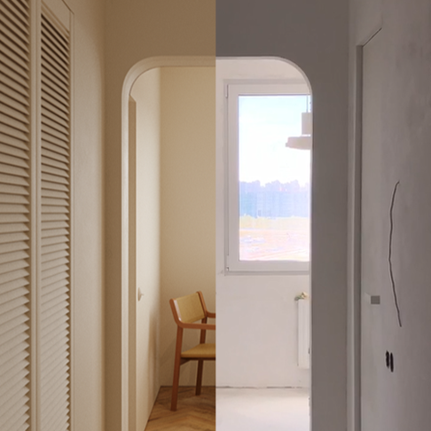 Для частных клиентов. Дизайн интерьера в Петербурге Ворфаламеева Яна