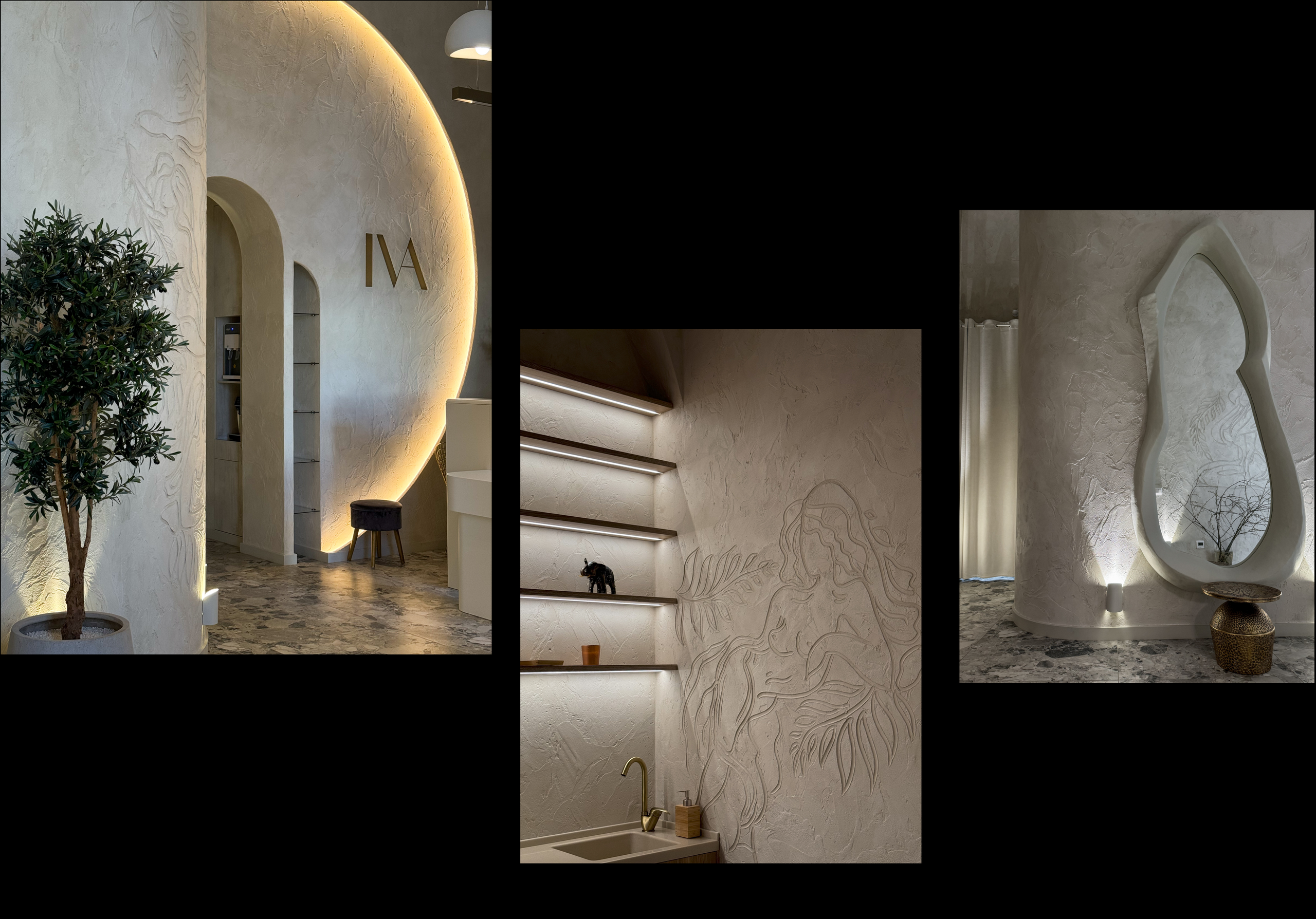 Игорь Негодин. L. Deco интерьерный салон. Краски/обои/лепной декор