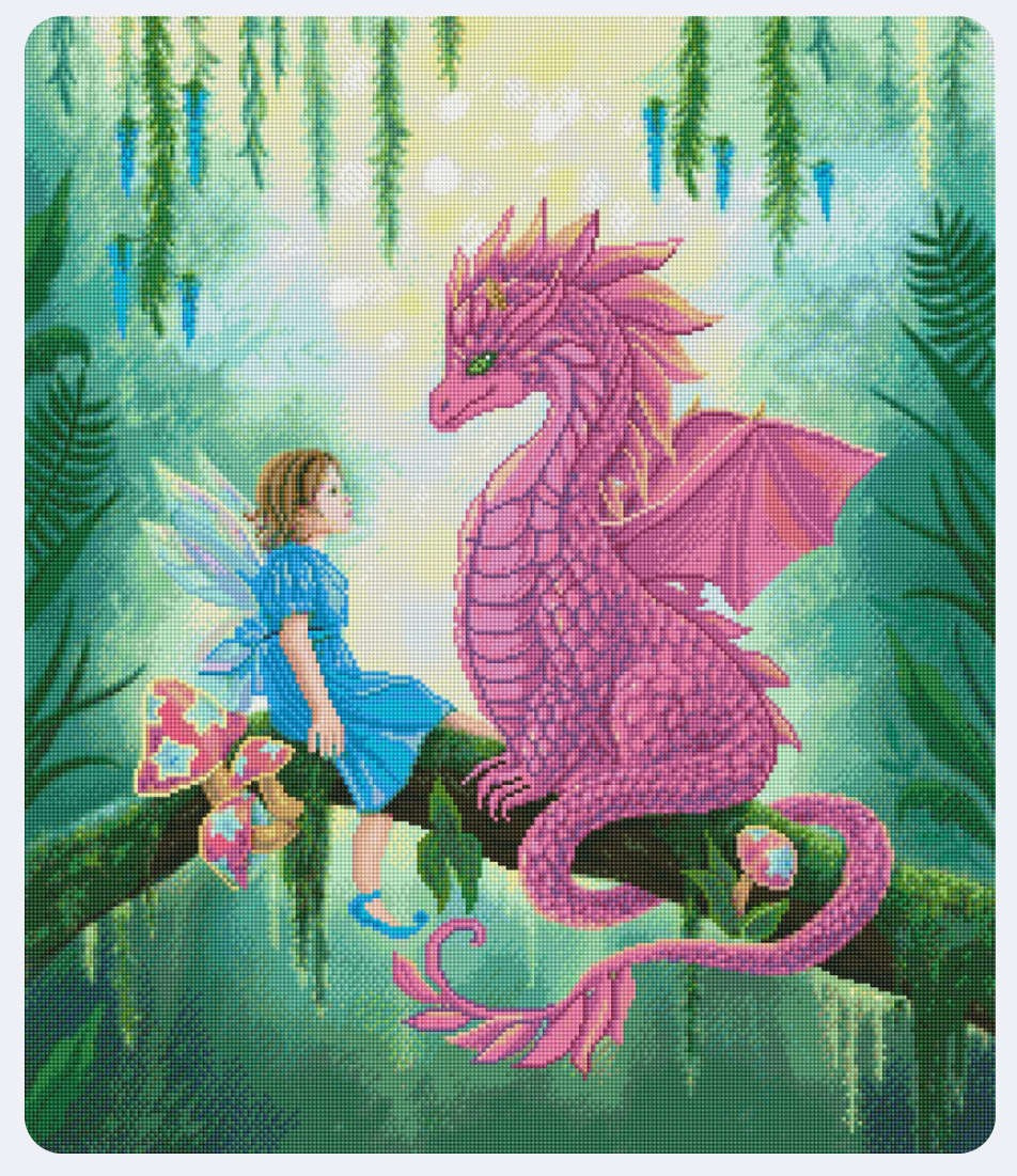 Diamond Painting kits. Alena Lazareva artist & pattern design