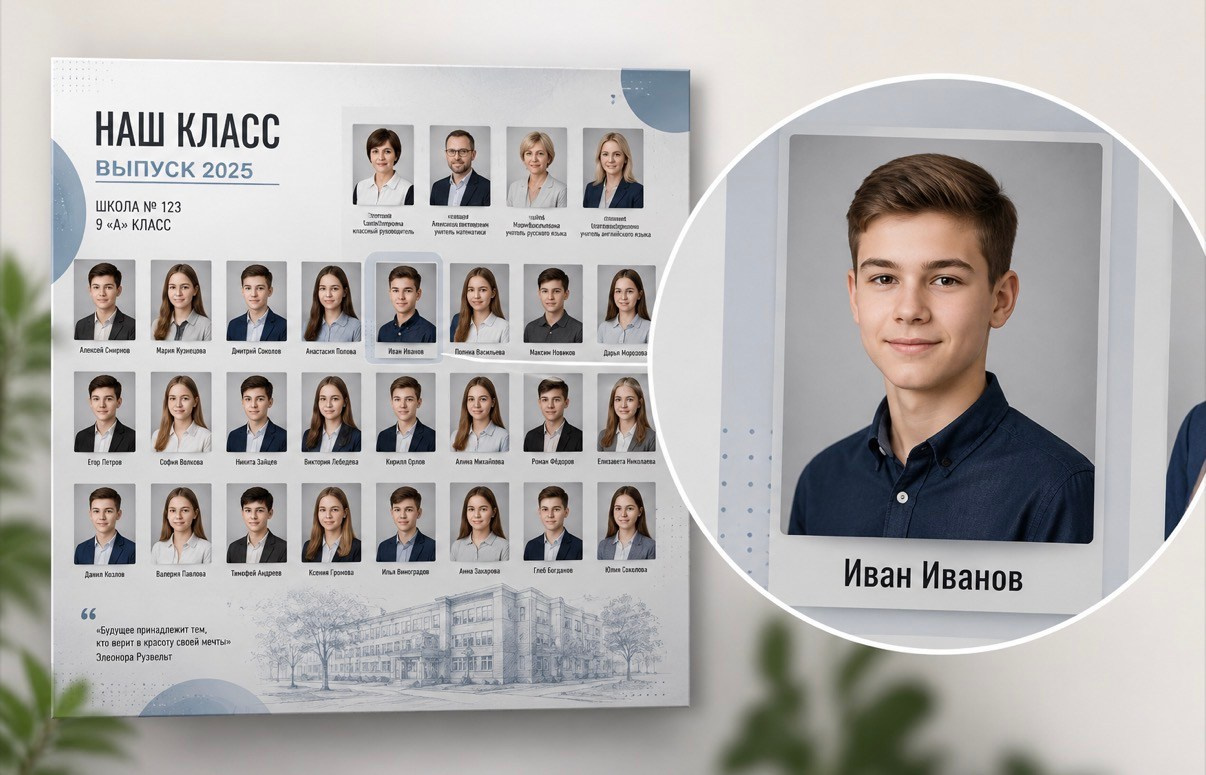 Что такое виньетка класса,. Школьный фотограф, выпускные альбомы Екатеринбург